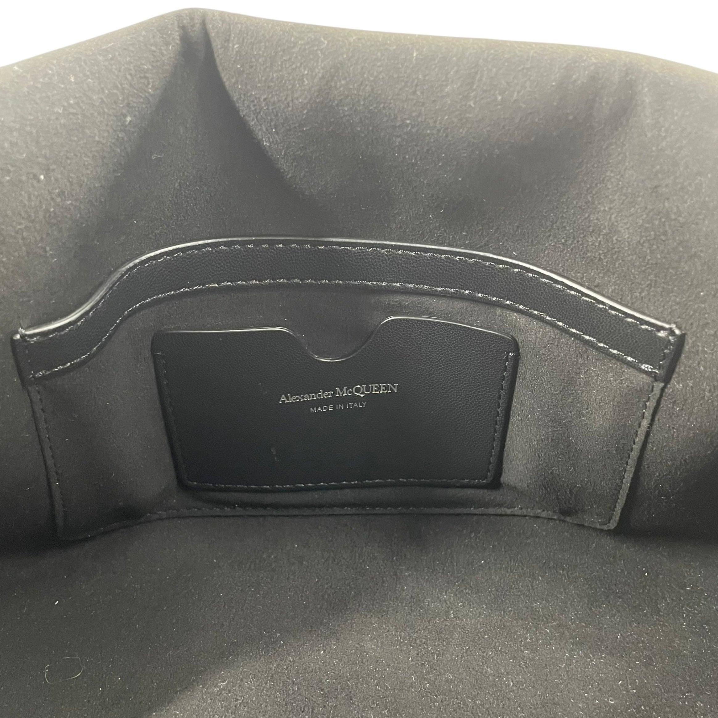 Alexander McQueen/Cross Body Bag/Leather/BLU/SCALES + BRASS KNUCKLE view 10