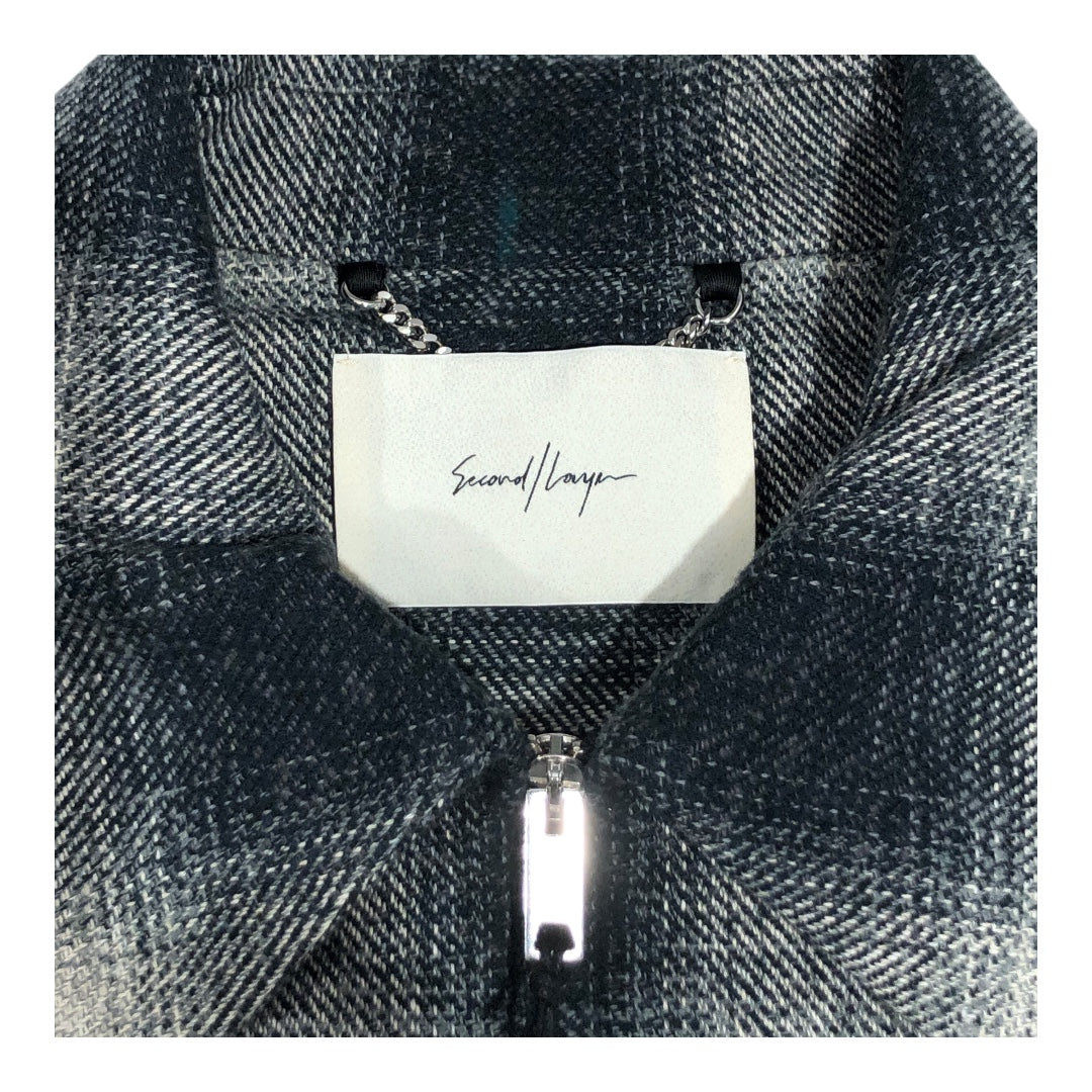 Second/Layer/Jacket/52/Cotton/GRY/Plaid/Tartan Oracle Jacket view 3