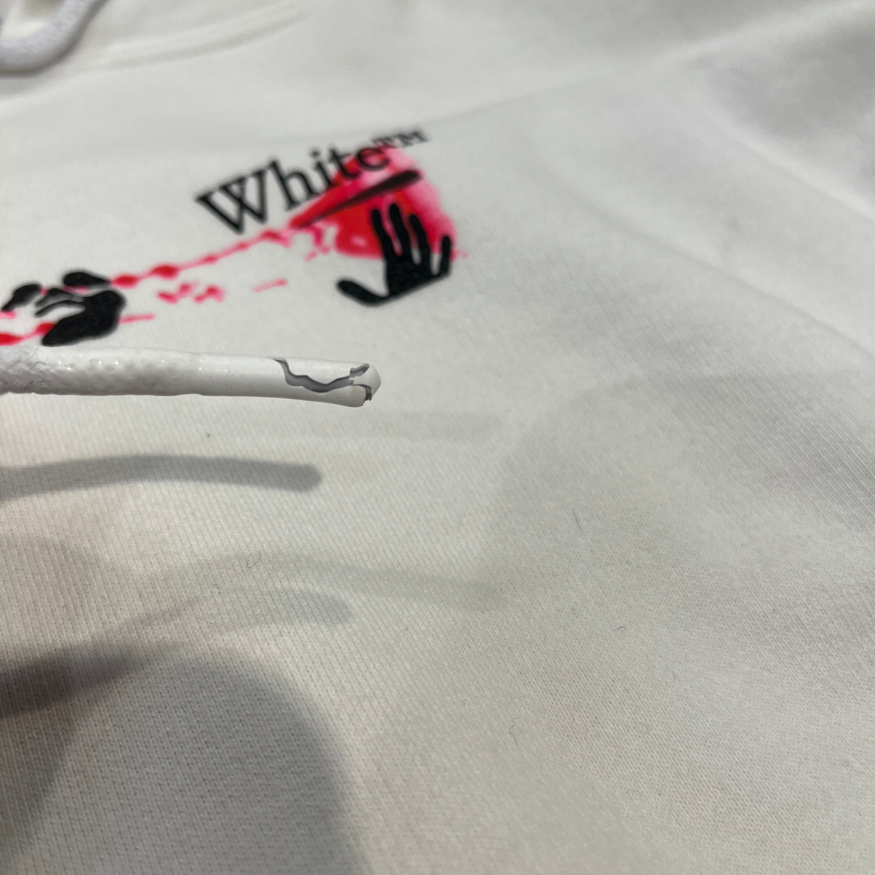 OFF-WHITE/Sweatshirt/XS/Cotton/WHT/Acrylic Arrow view 5