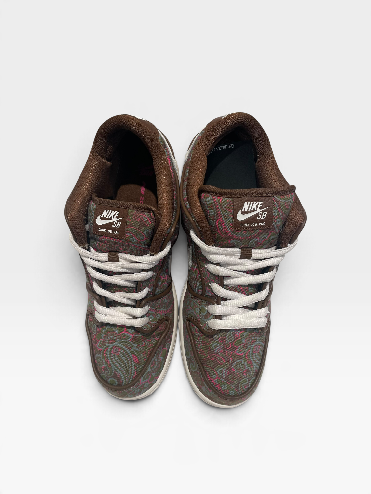 NIKE/DUNK LOW/Low-Sneakers/US 11/Paisley/Cotton/BRW/DH7534-200 view 3