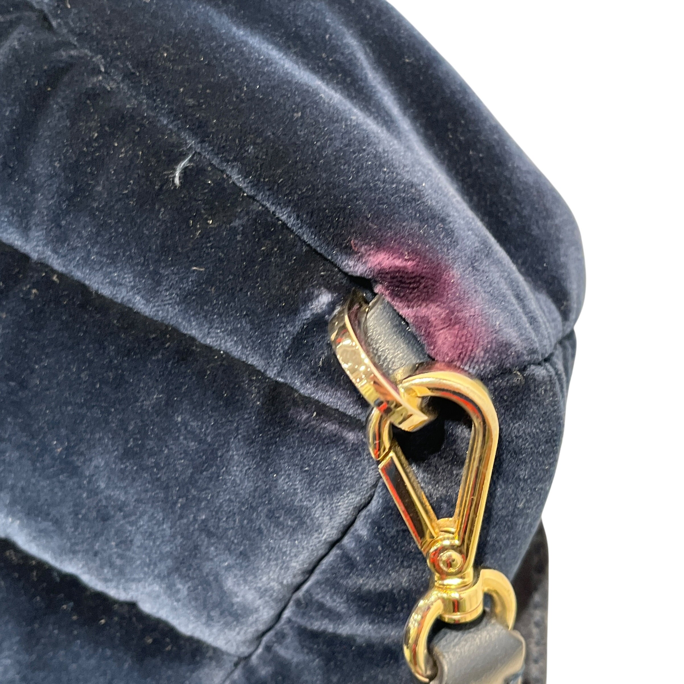 MONCLER/Backpack/NVY/velvet mini backpack view 19