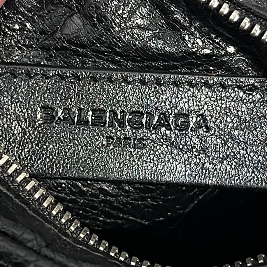 BALENCIAGA/Coin Wallet/Leather/BLK/L's/BLACK LEATHER COIN WALLET view 5