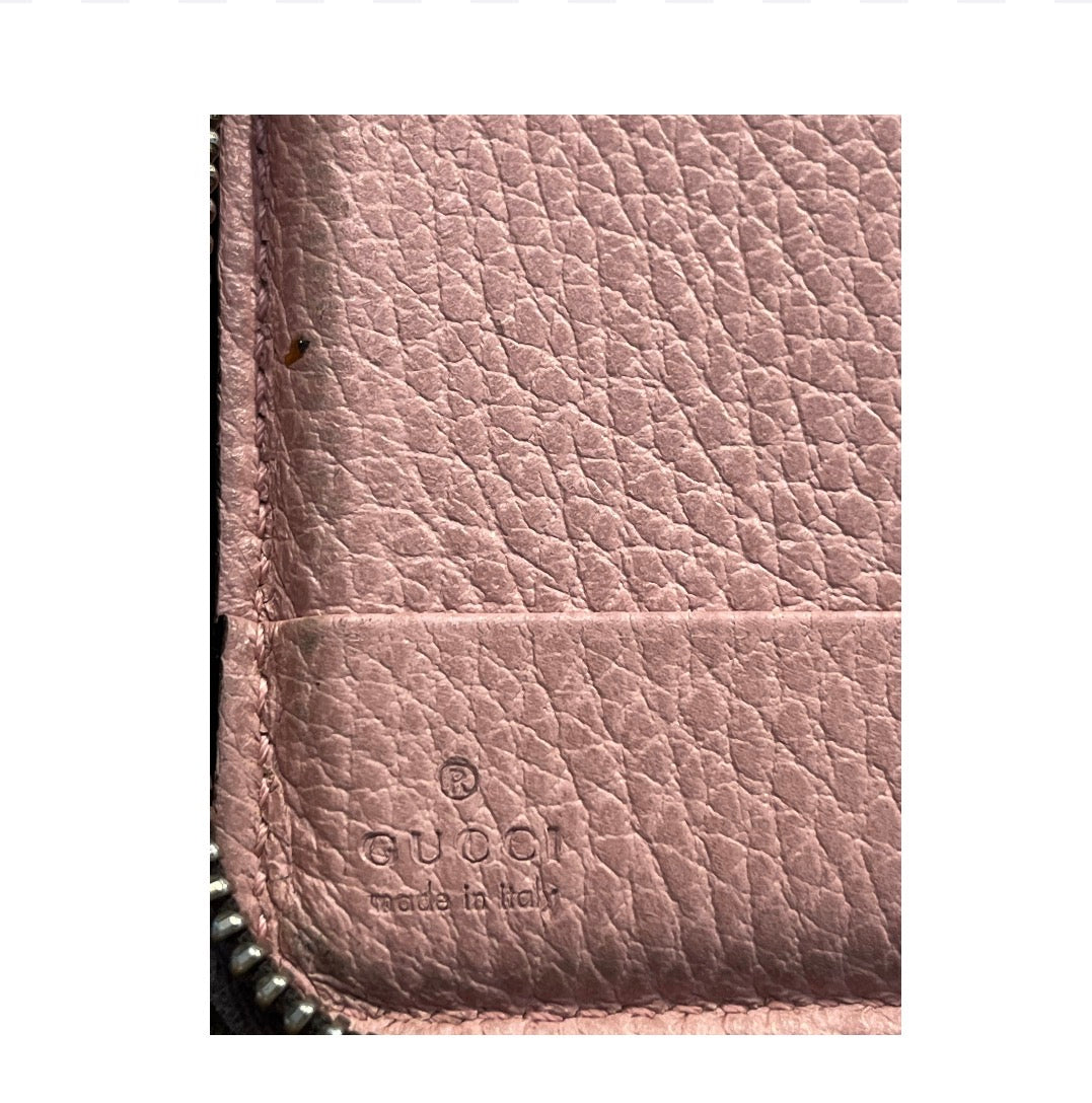 GUCCI/Wallet/Leather/BRW/SWING LEATHER ZIP AROUND view 4