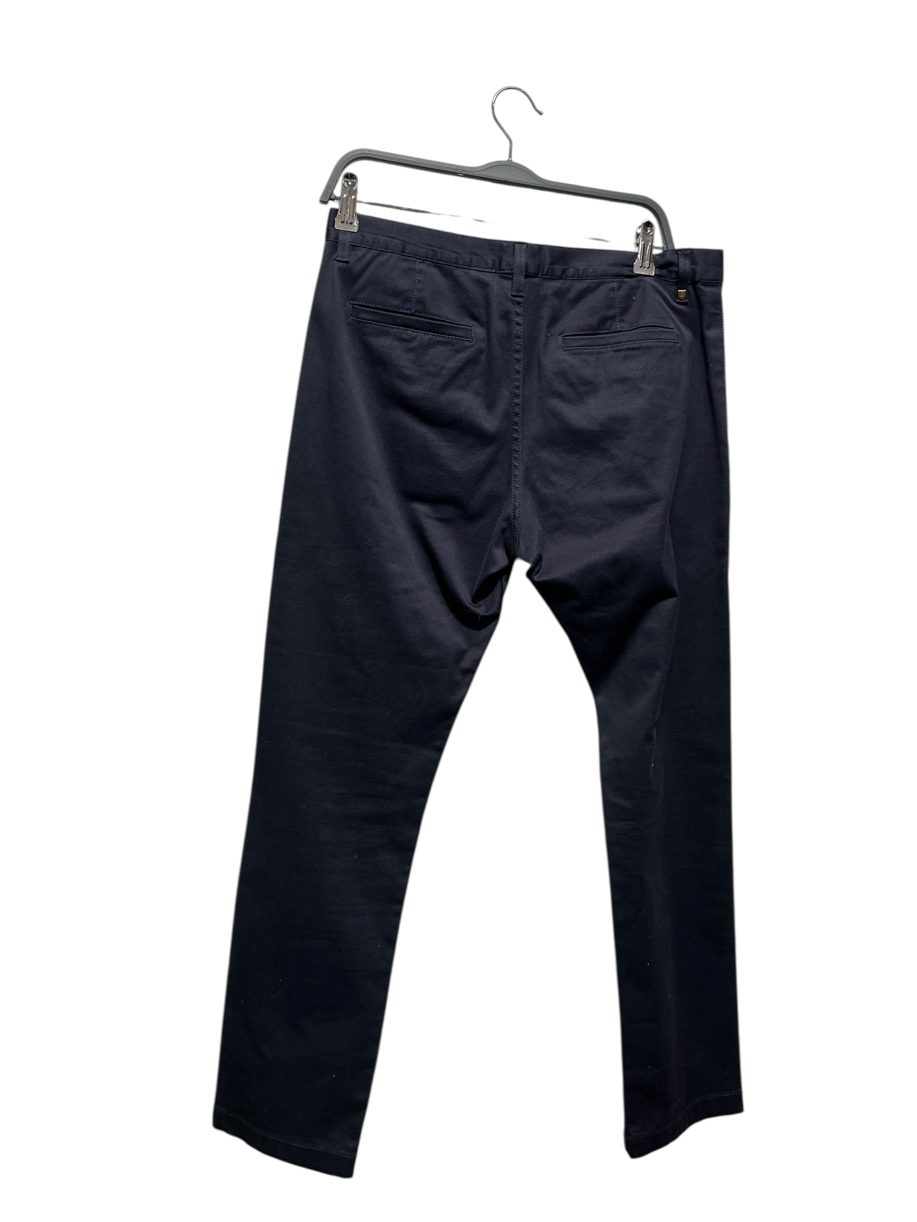 SAINT LAURENT/Pants/33/Cotton/NVY/classic navy pants view 2