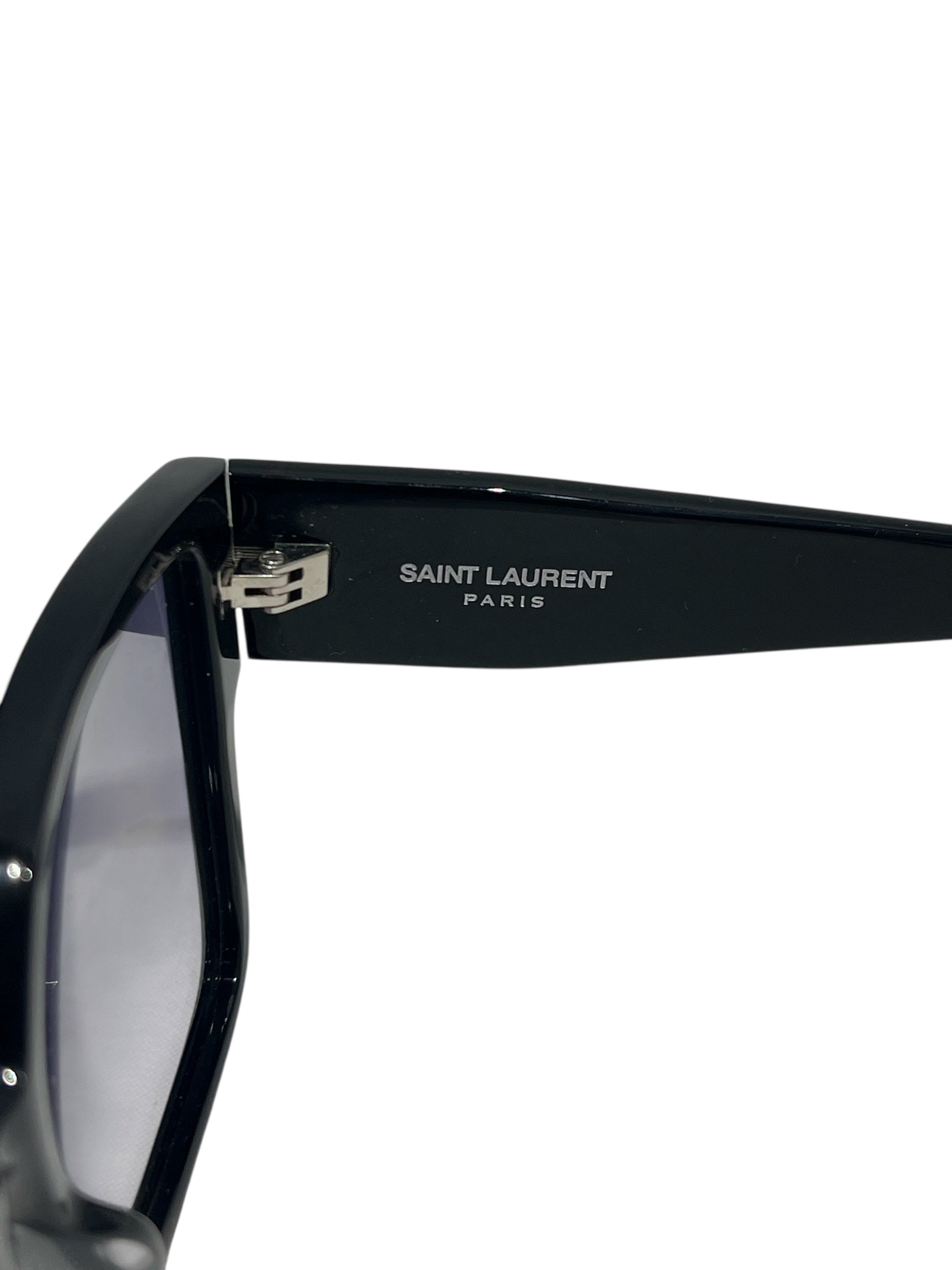 SAINT LAURENT/Sunglasses/Titanium/BLK/ALL BLK FRAMES SL M9N 002 view 3