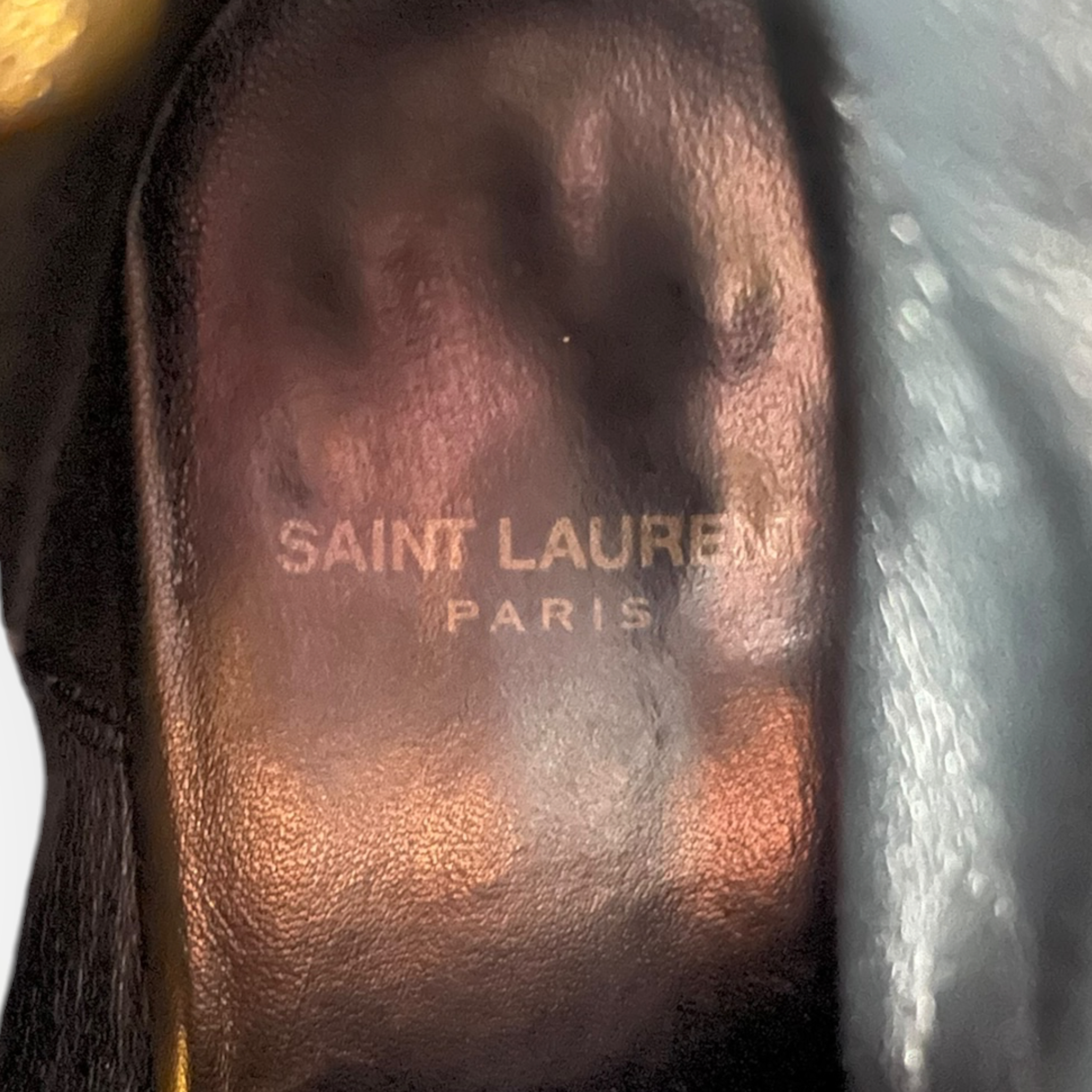 YVES SAINT LAURENT/Boots/EU 42/Leather/WHT/VASSILI BOOTS view 4