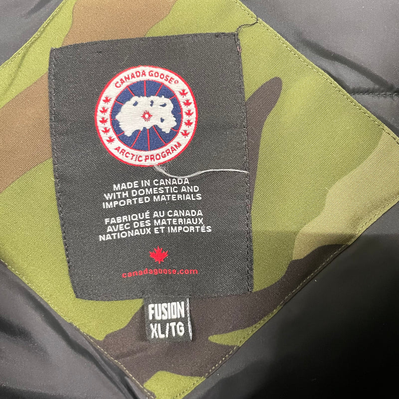 CANADA GOOSE/Puffer Jkt/XL/Nylon/GRN/Camouflage/BIG PUFF/FUR NECK/10T-02738117