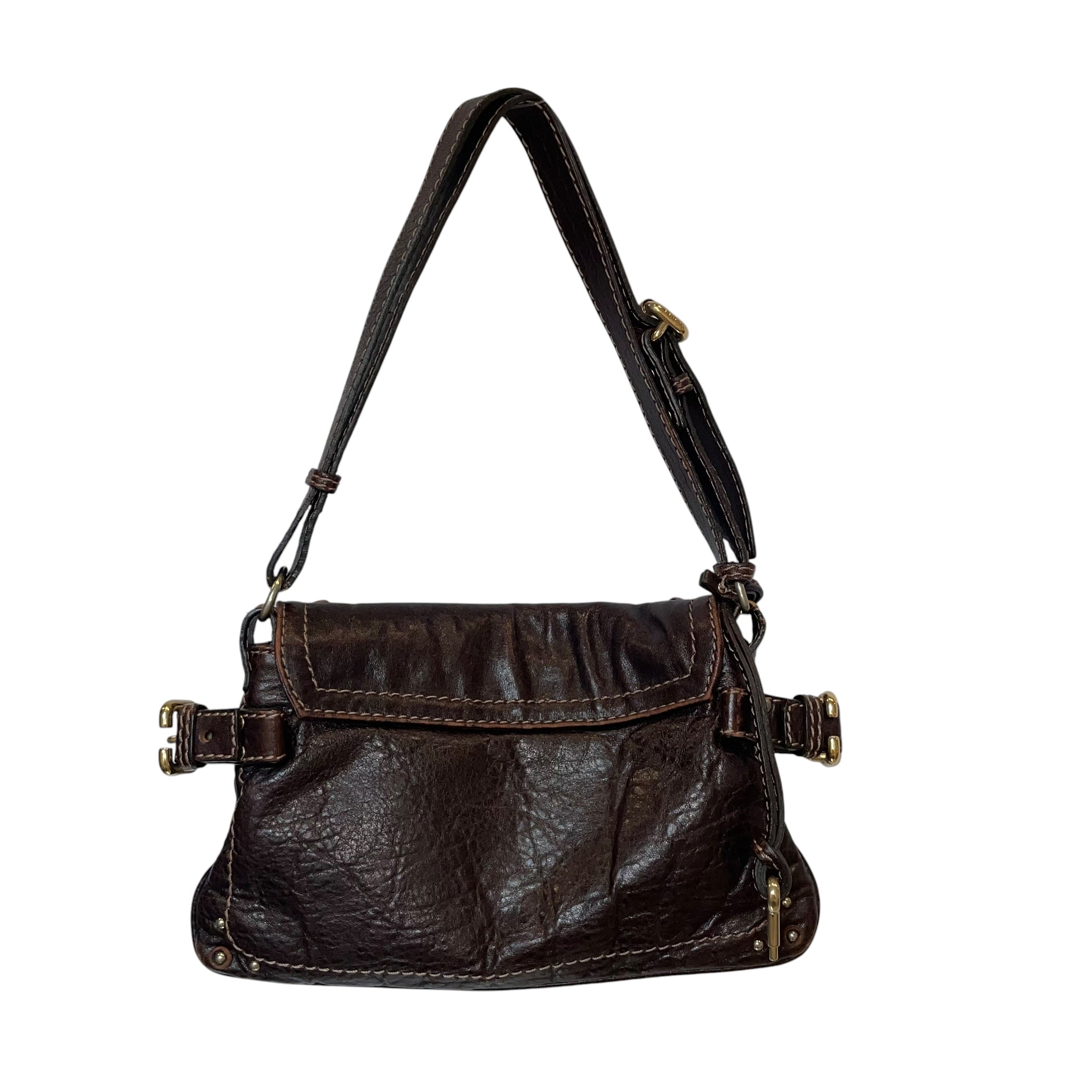 Chloe/Bag/Leather/BRW/CHAIN & LOCK ON FRONT view 2