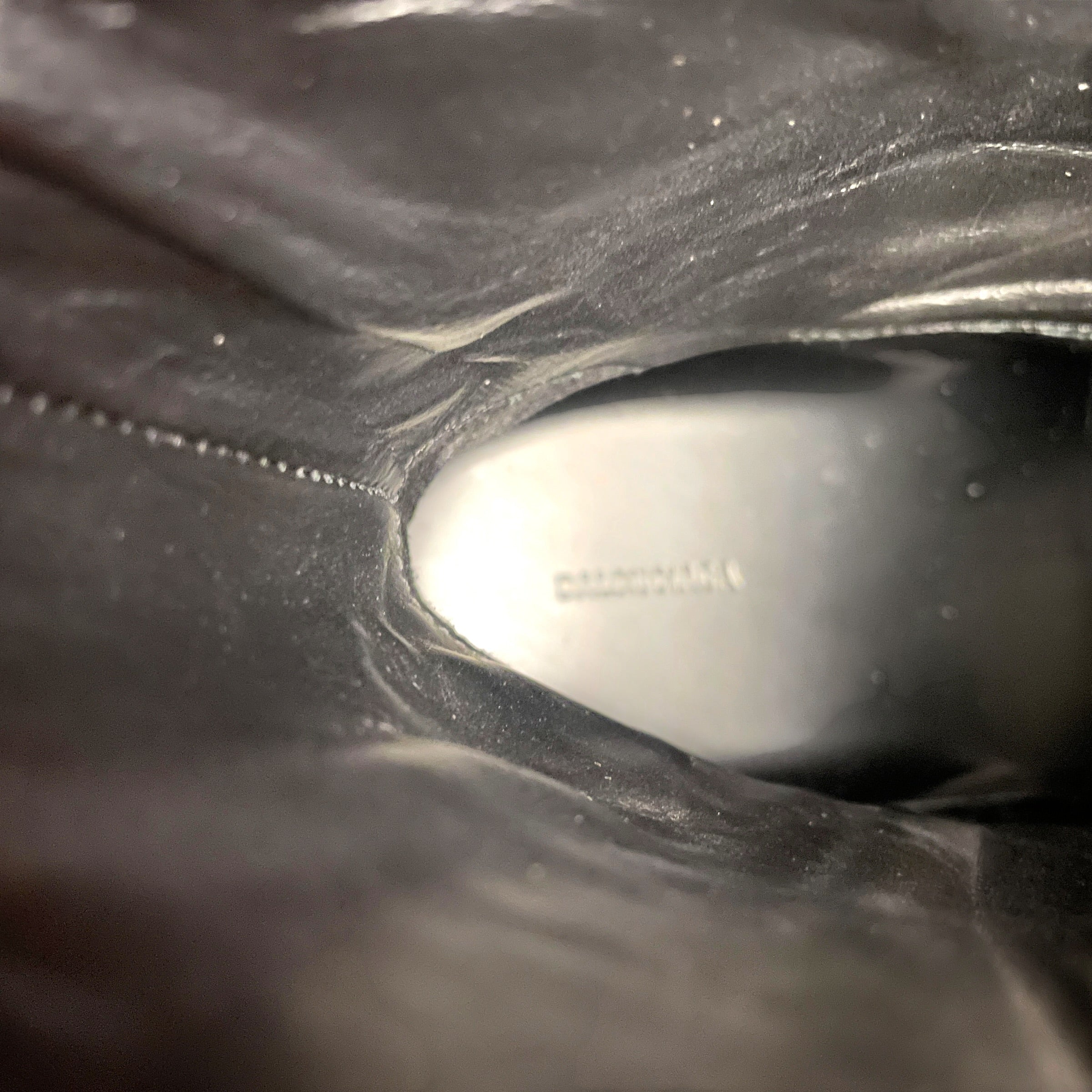 BALENCIAGA/Booties/EU 40/Leather/BLK/HUMMER BOOTIE view 3