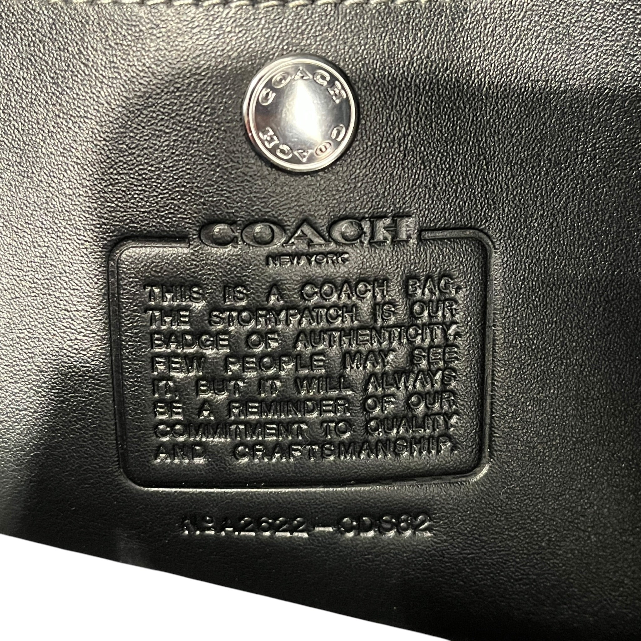 COACH/Cross Body Bag/Leather/BLK/MOTT messenger bag 38 view 5