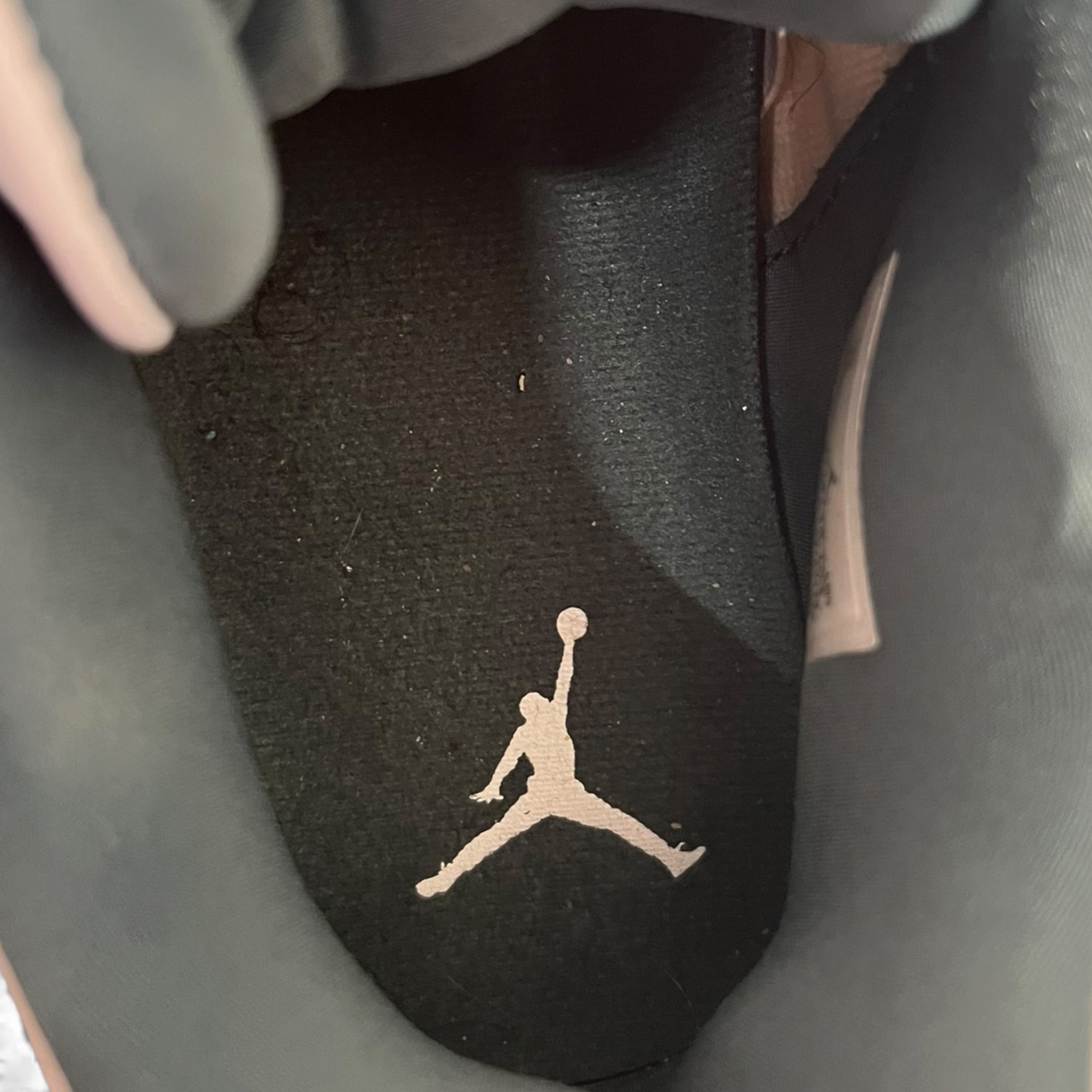 JORDAN BRAND/Low-Sneakers/US 13/Border/Leather/WHT/fq8138-103 view 3