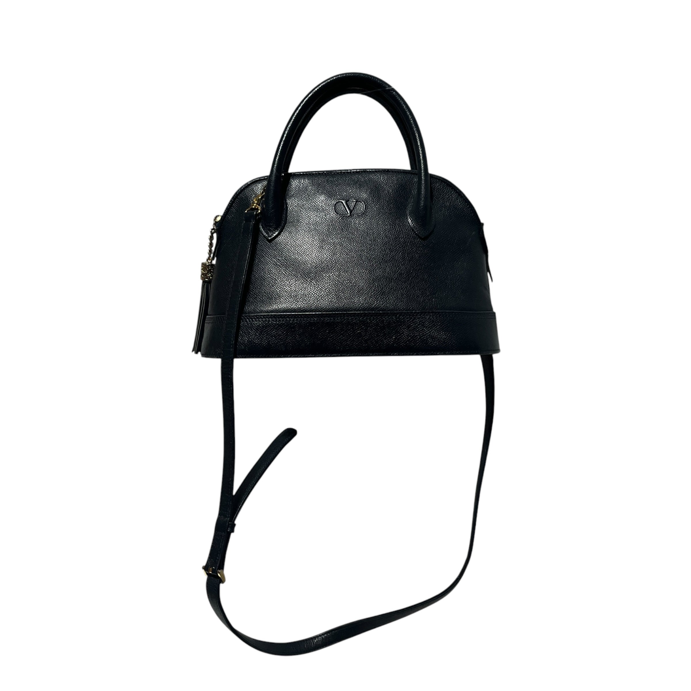 VALENTINO/Cross Body Bag/Leather/NVY/ view 1