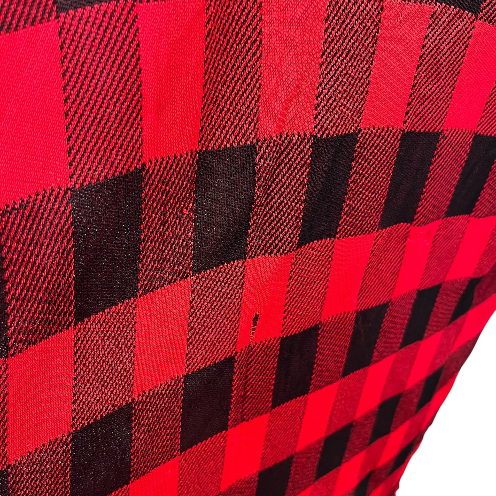 BALENCIAGA/SS Shirt/L/Cotton/RED/Plaid/RED & BLACK PLAID BUTTONDOWN view 8