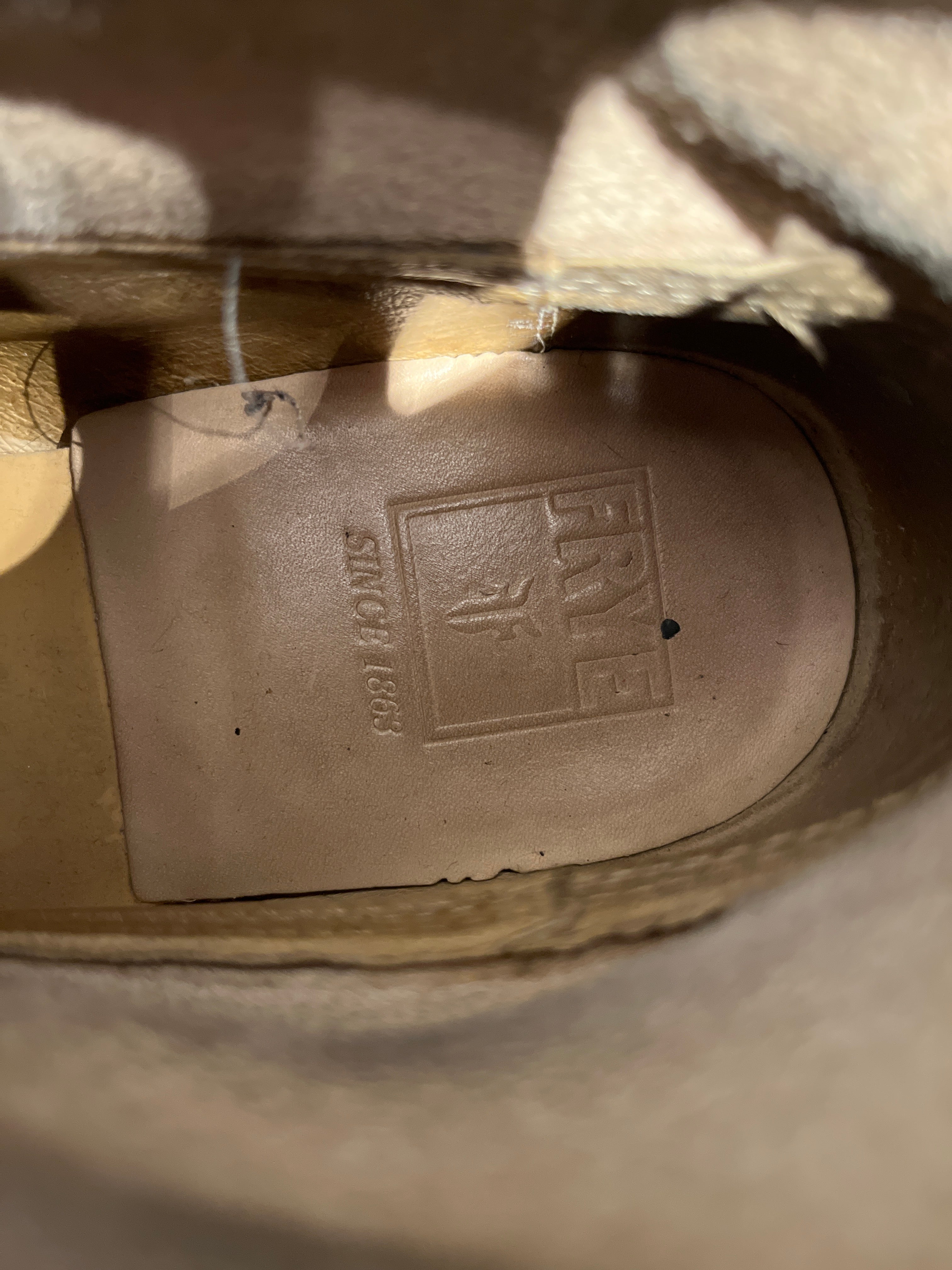 FRYE/Lace Up Boots/US 9/Leather/BRW/ view 3