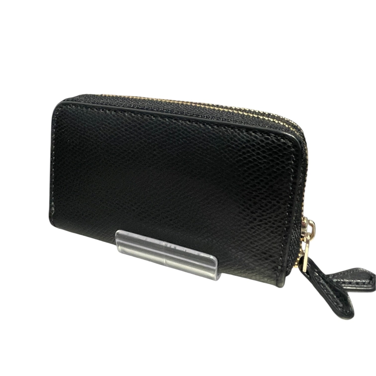 COACH/Coin Wallet/Leather/BLK/L's/ view 2