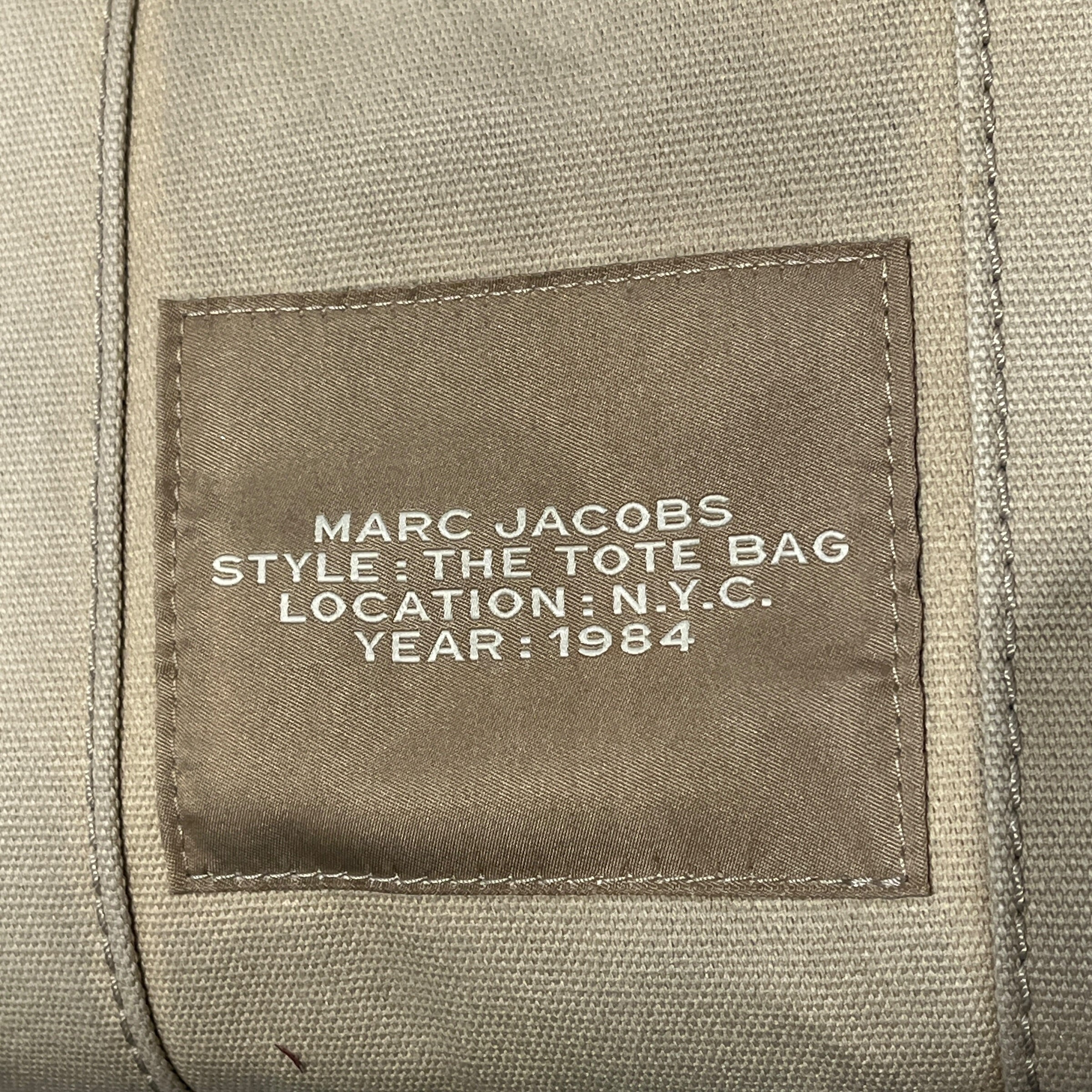 MARC JACOBS/Tote Bag/Cotton/BEG/Canvas Medium The Tote Bag view 4