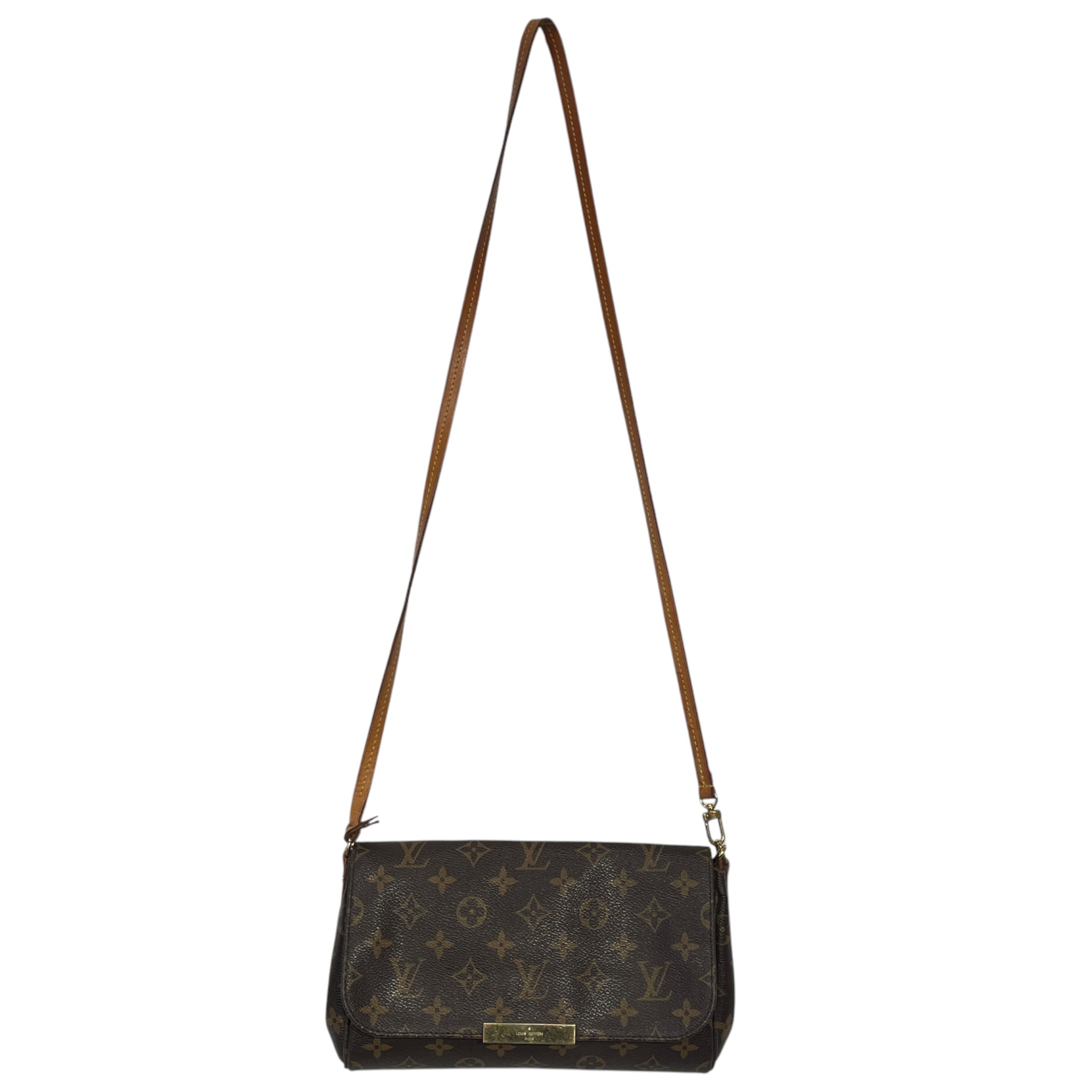 LOUIS VUITTON/Hand Bag/Monogram/Leather/BRW/MONOGRAM FAVORITE BAG view 1