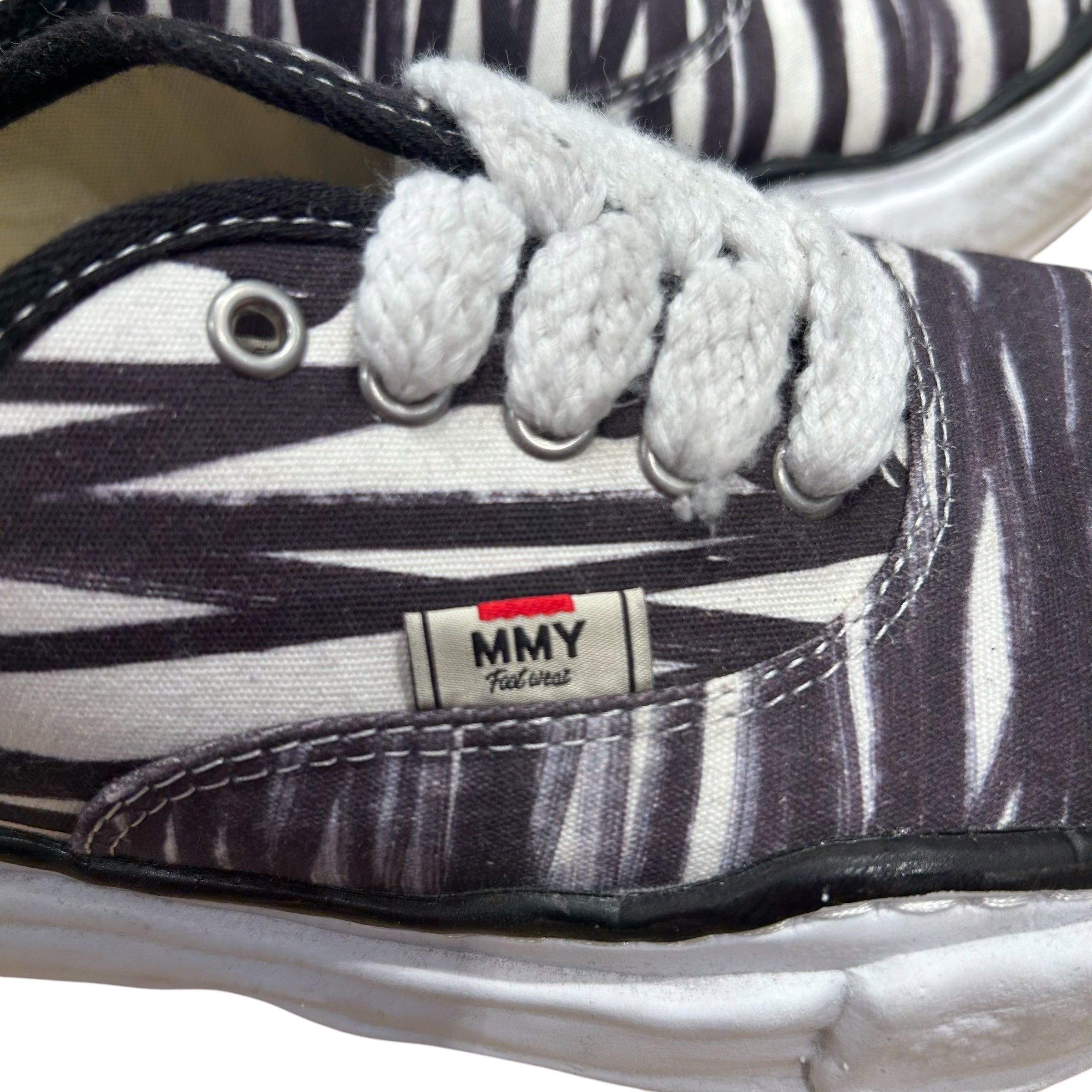 MIHARA YASUHIRO/Low-Sneakers/US 10/Stripe/WHT/ view 6