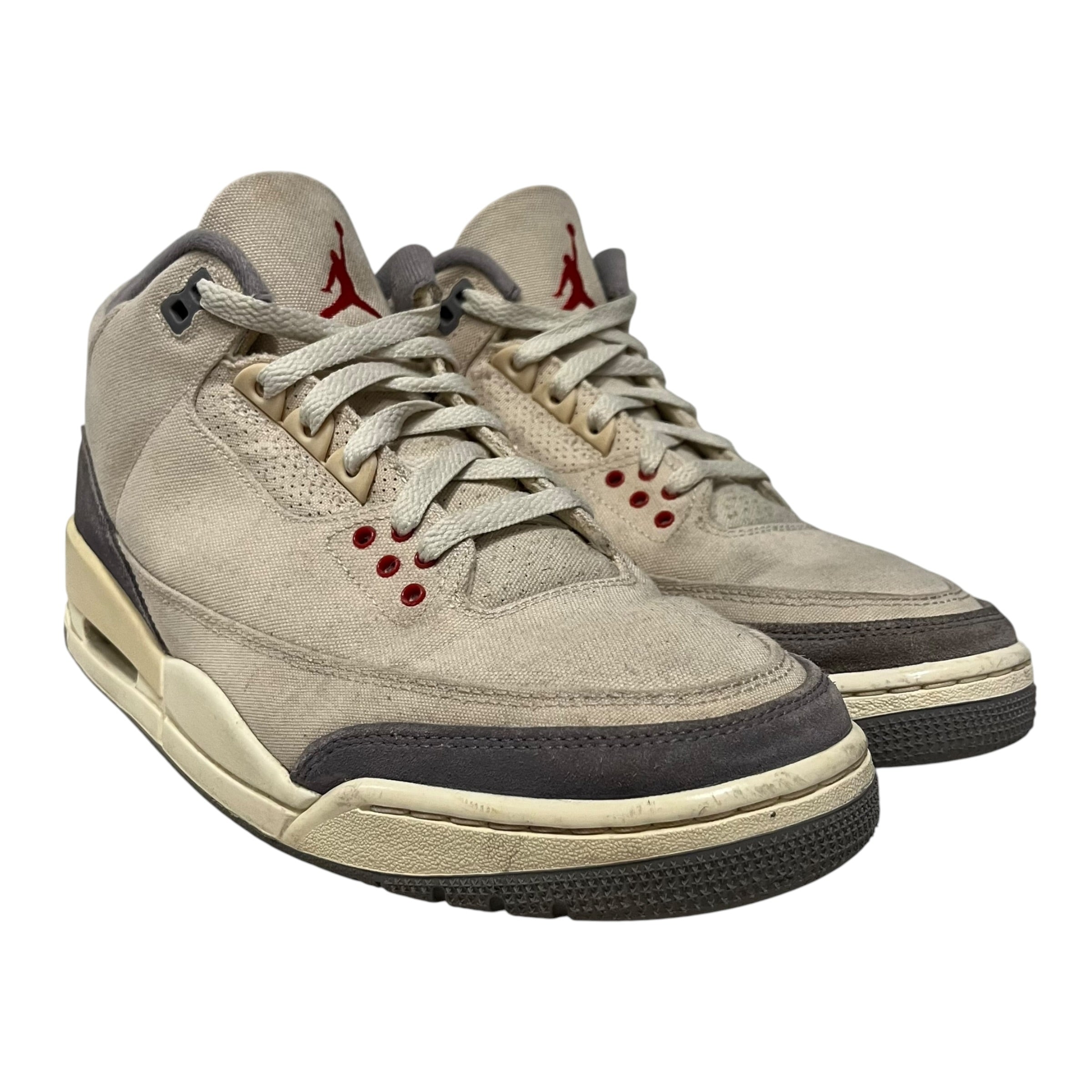 JORDAN BRAND/Low-Sneakers/US 9/CRM/3 muslin view 1