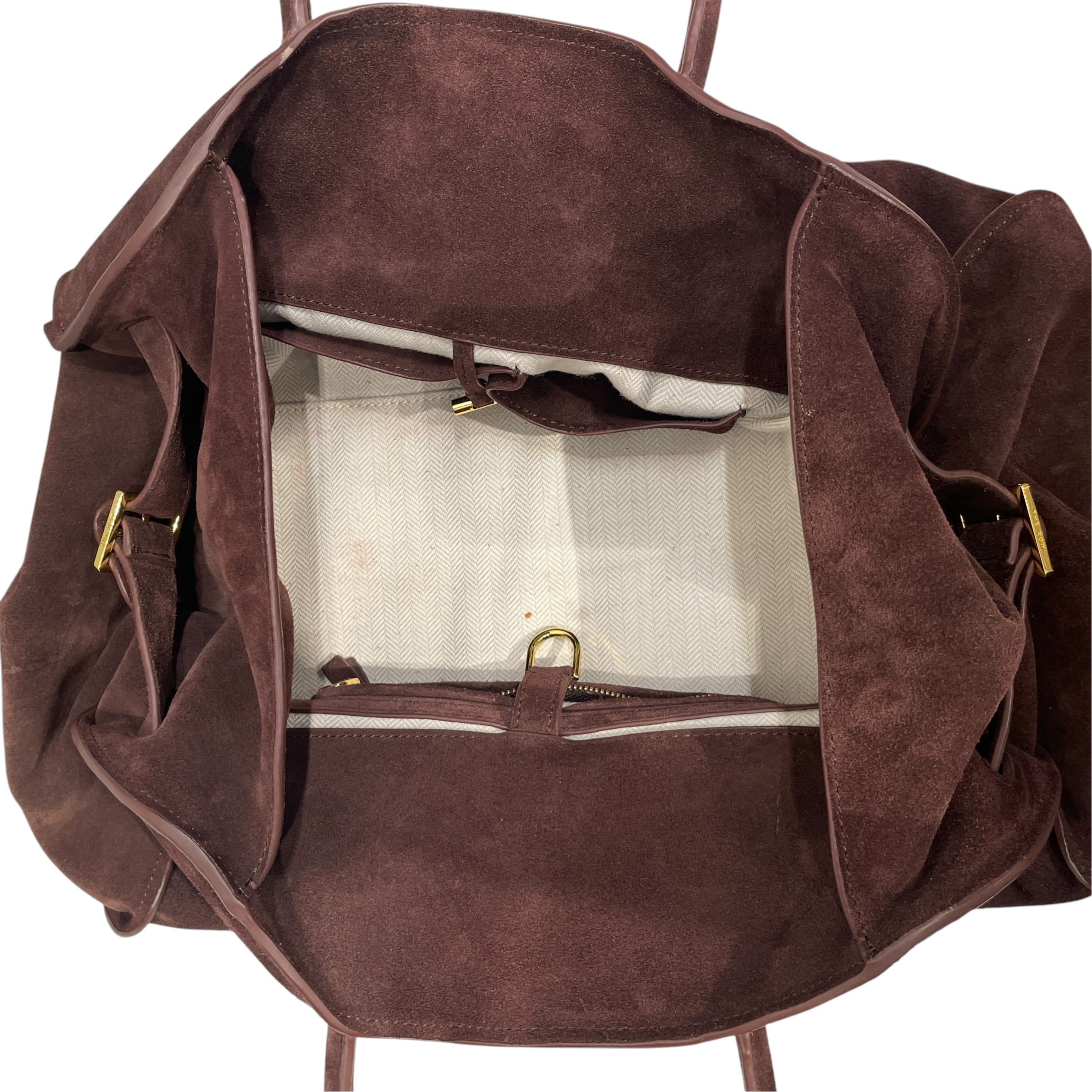 THE ROW/Bag/Suede/BRW/THE ROW BWN 15 MARGAUX view 9