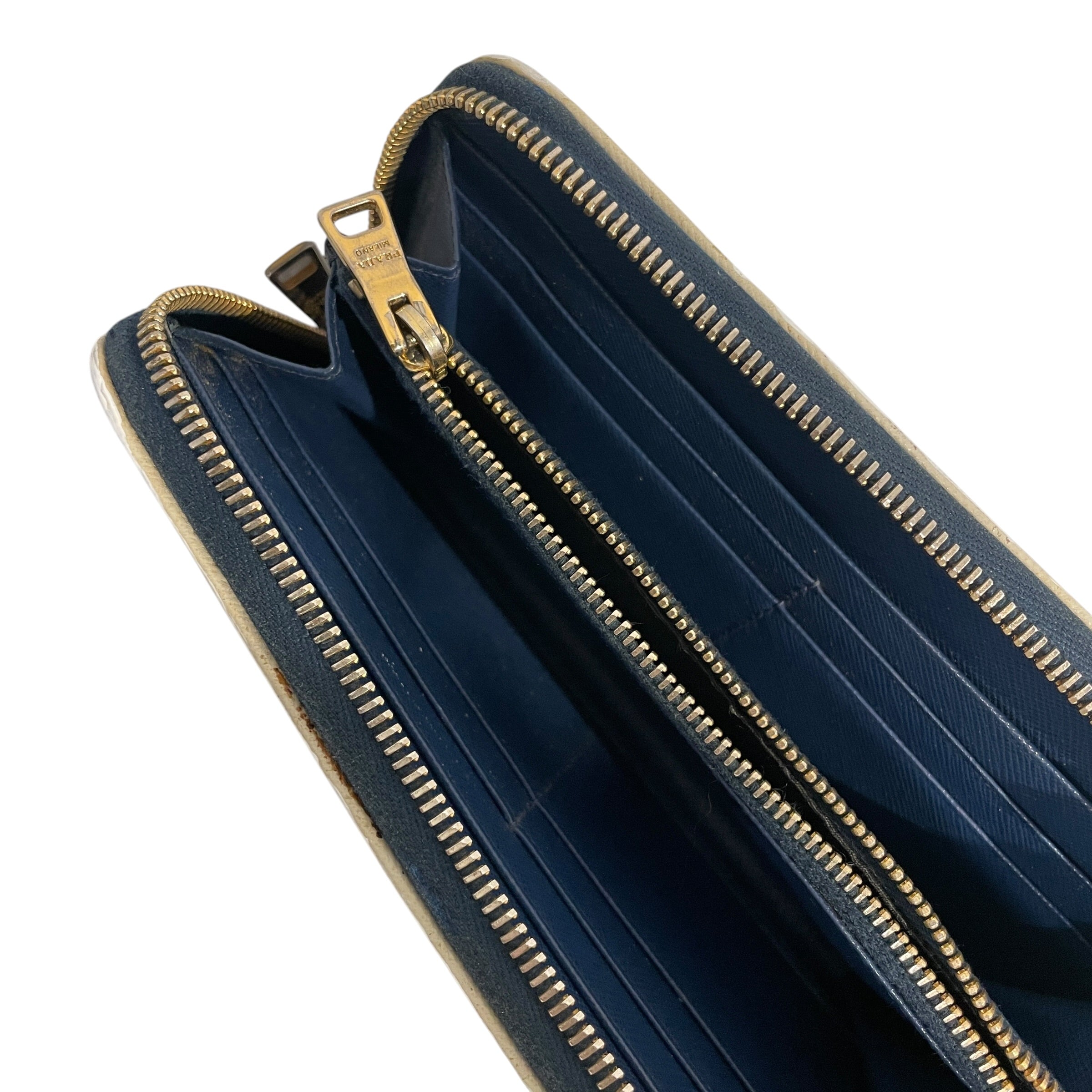 PRADA/Long Wallet/Graphic/Leather/IDG/L's/PIN-UP VINTAGE GIRL view 3