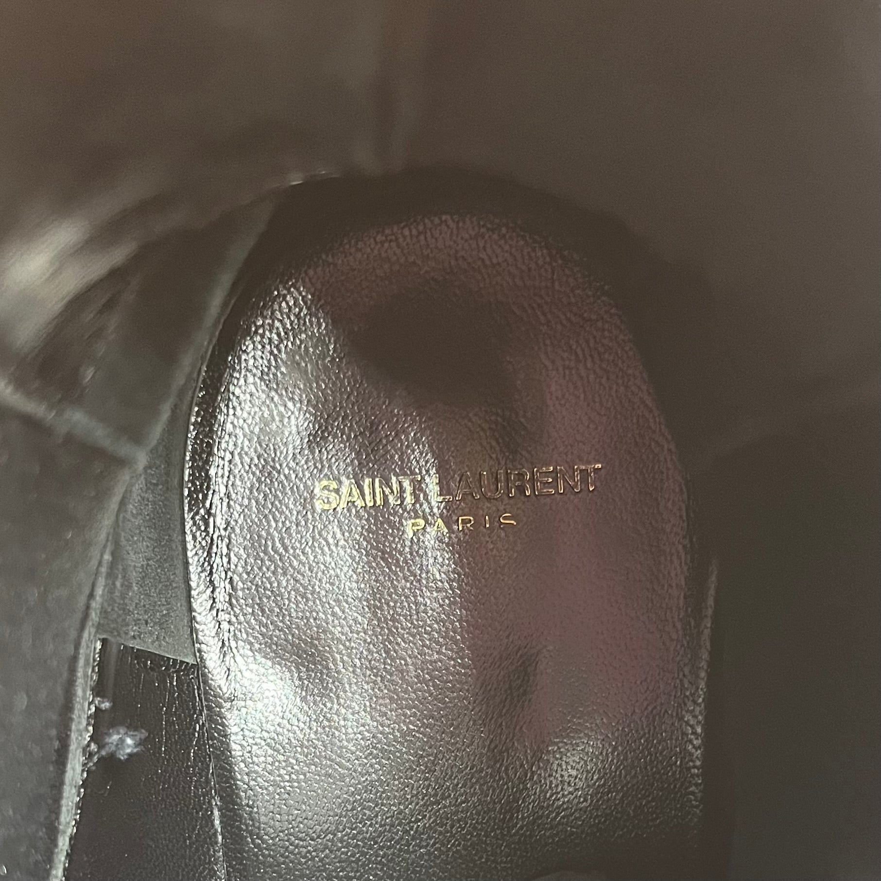SAINT LAURENT/Chelsea Boots/EU 40/Suede/BLK/WYATT 30 CHELSEA view 3