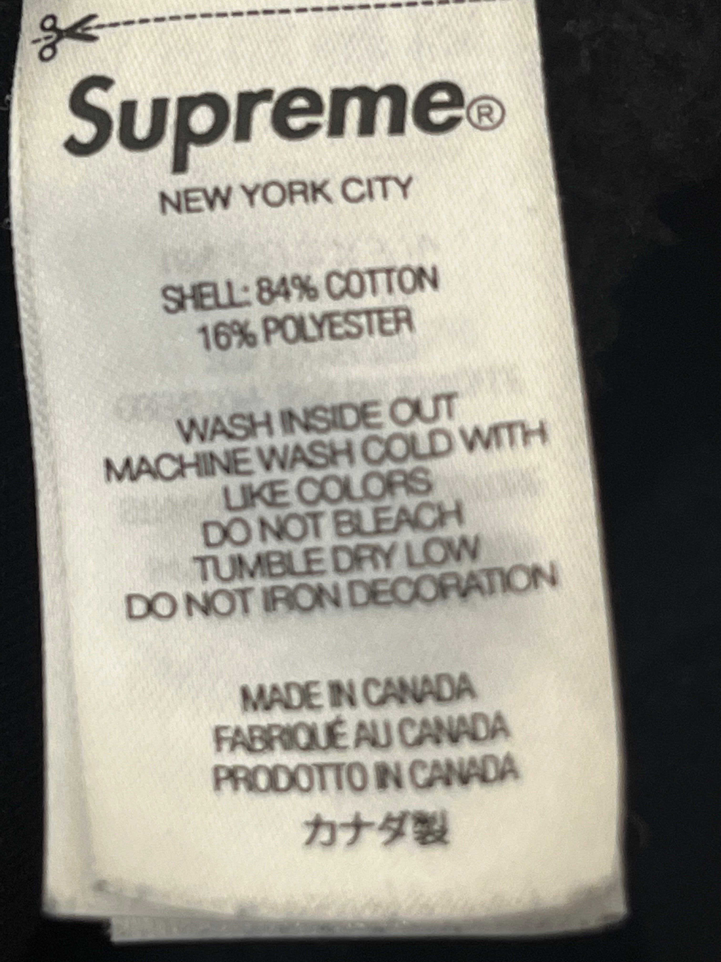 Supreme/Hoodie/L/Graphic/Cotton/BLK/M.O.P view 4