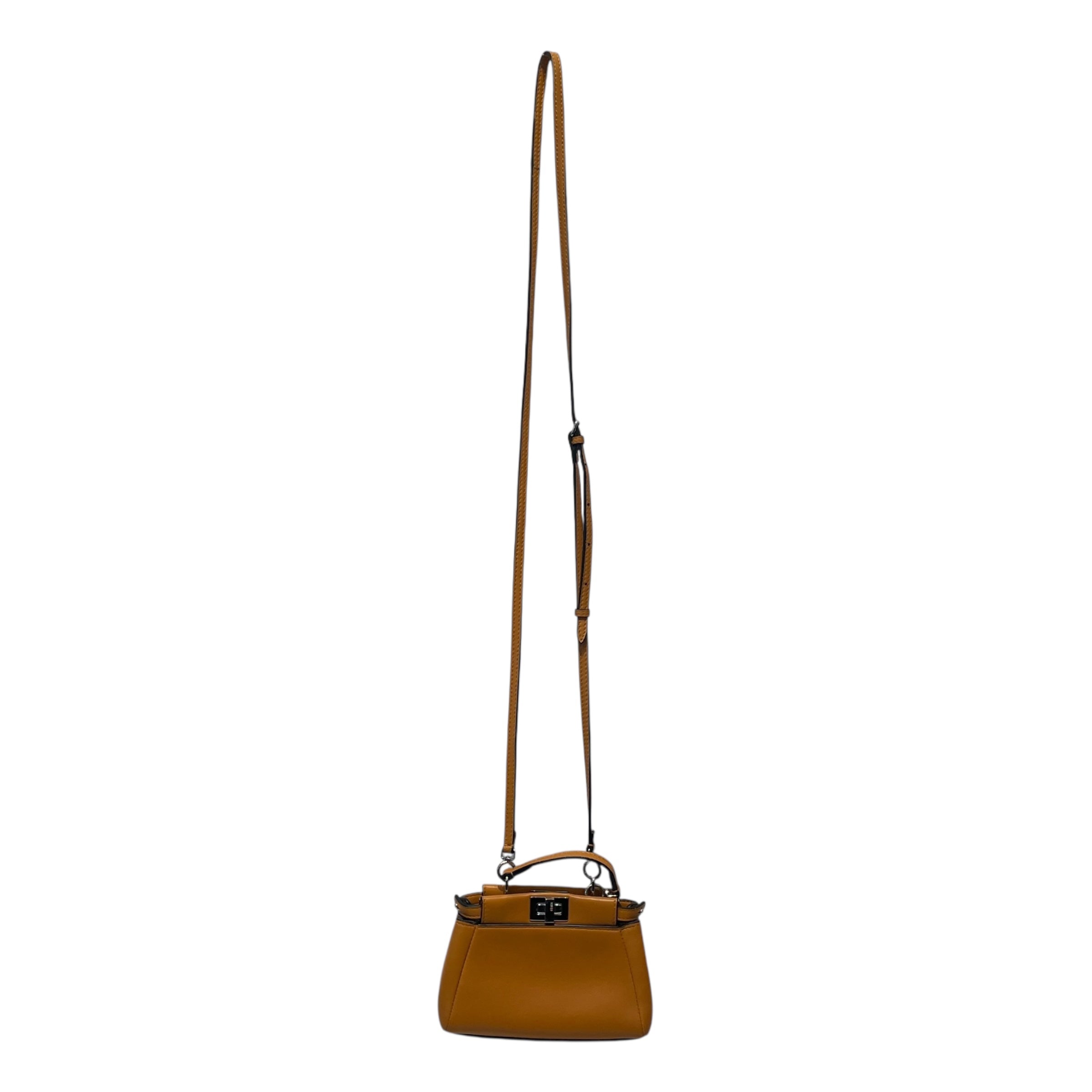 FENDI/Hand Bag/Leather/ORN/NANO PEEKABOO view 4