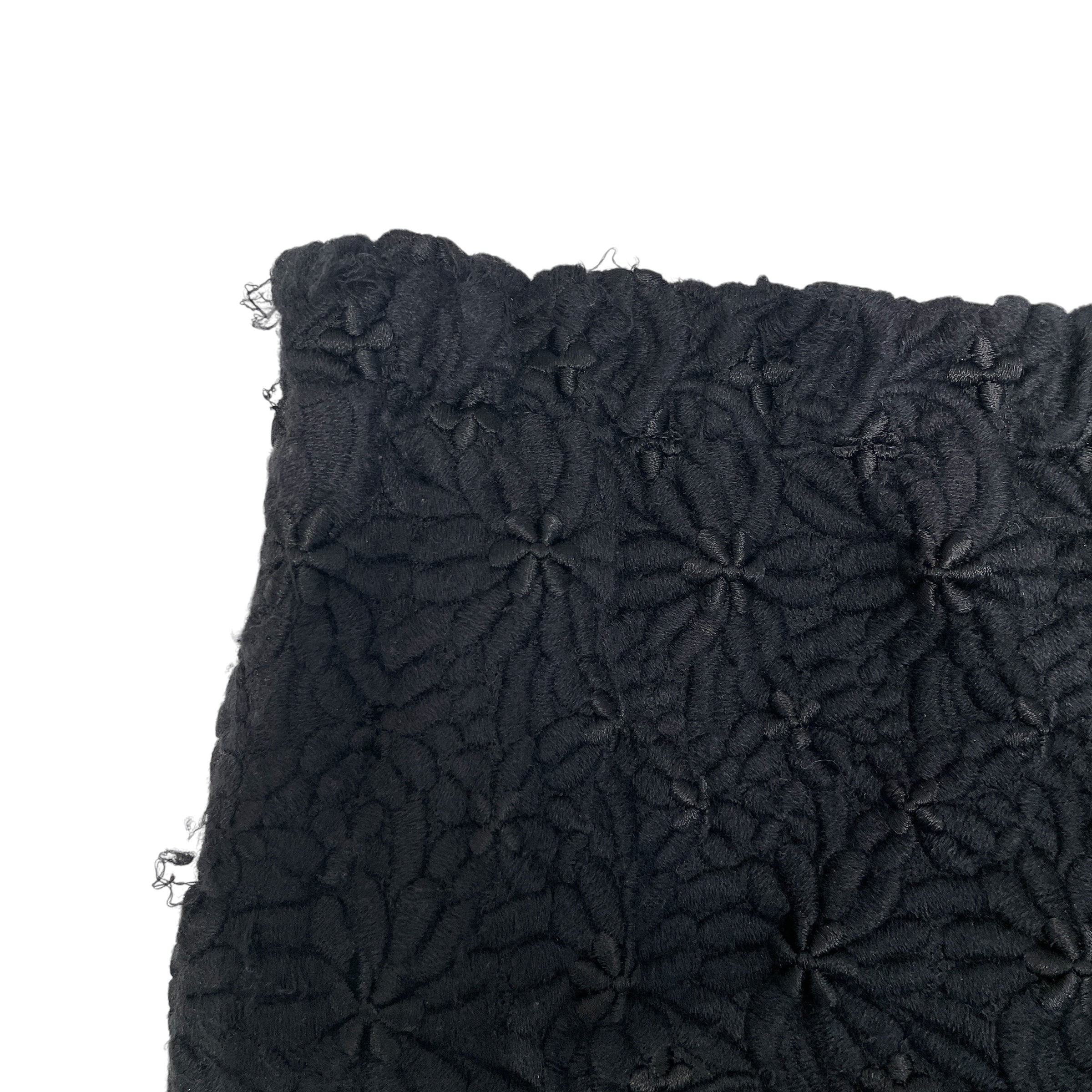 COMME des GARCONS COMME des GARCONS///Skirt/S/Floral Pattern/Acrylic/BLK//W [Designers] Design/ view 5