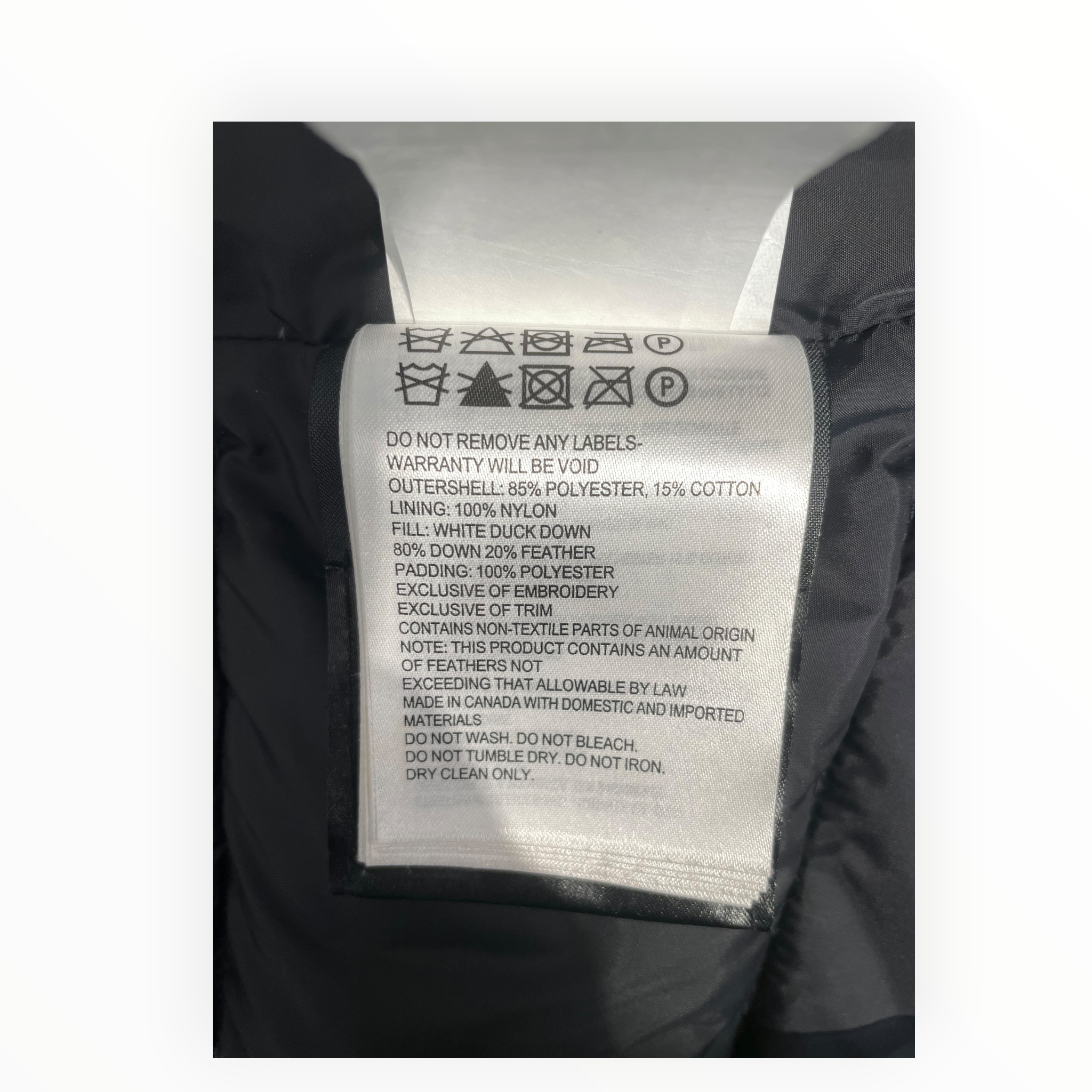 CANADA GOOSE/Puffer Vest/S/Polyester/NVY/ view 4
