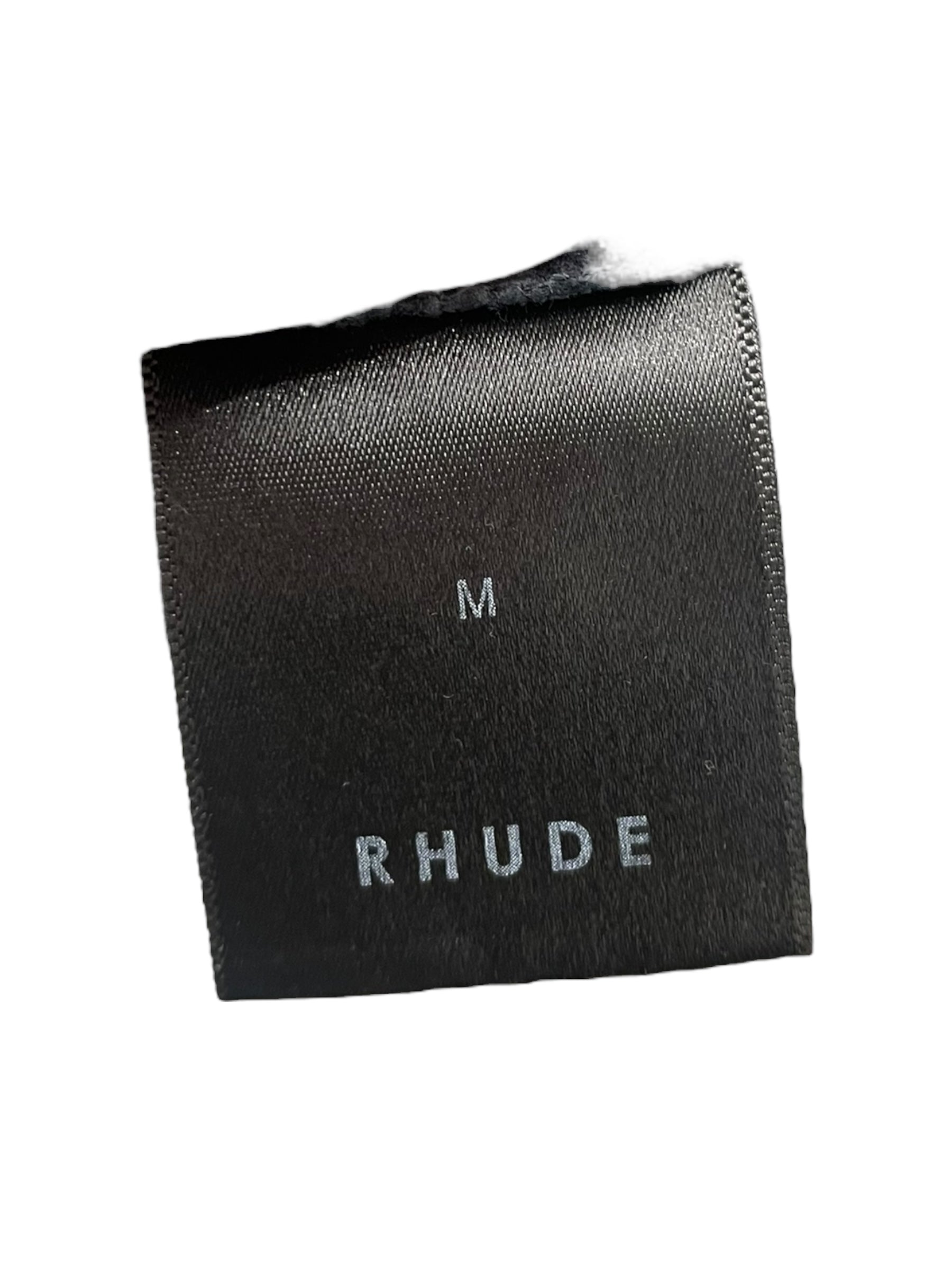 RHUDE/T-Shirt/M/Cotton/GRY/RHUDE DOWN FRONT view 5
