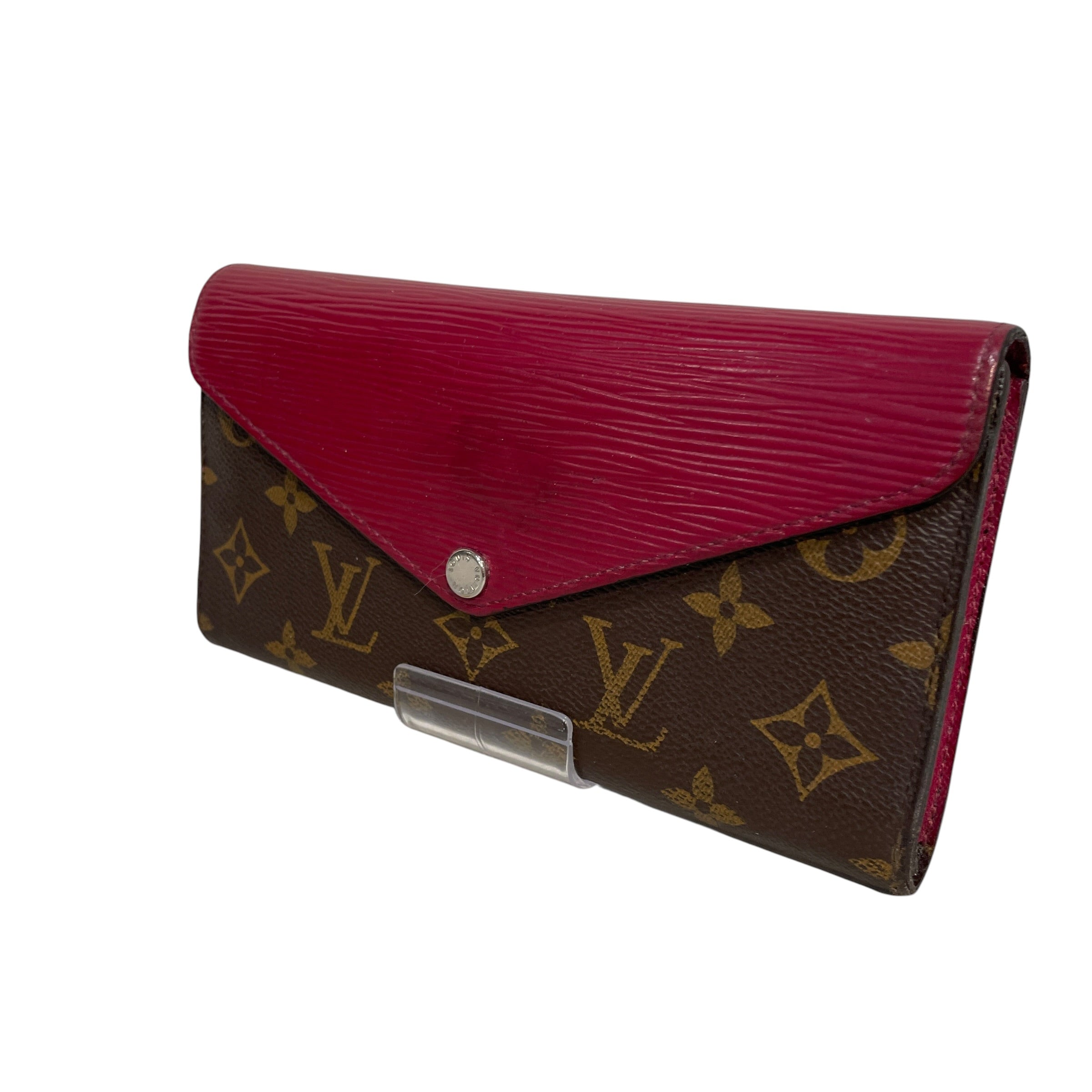 LOUIS VUITTON/Long Wallet/Monogram/Leather/BRW/Marie-Lou Long Compact Wallet view 1