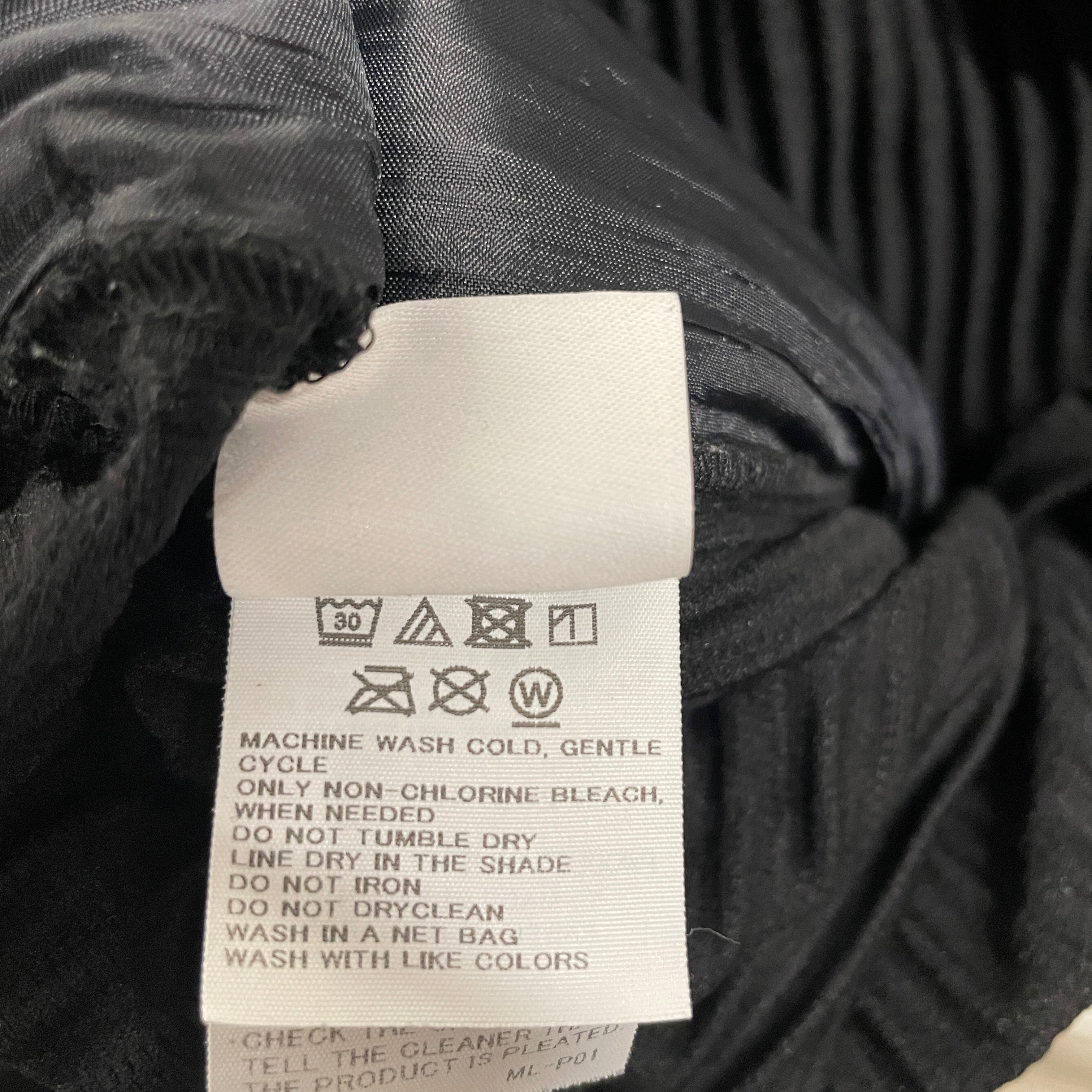 HOMME PLISSE ISSEY MIYAKE/Straight Pants/Polyester/BLK/PLEATED PANTS view 4