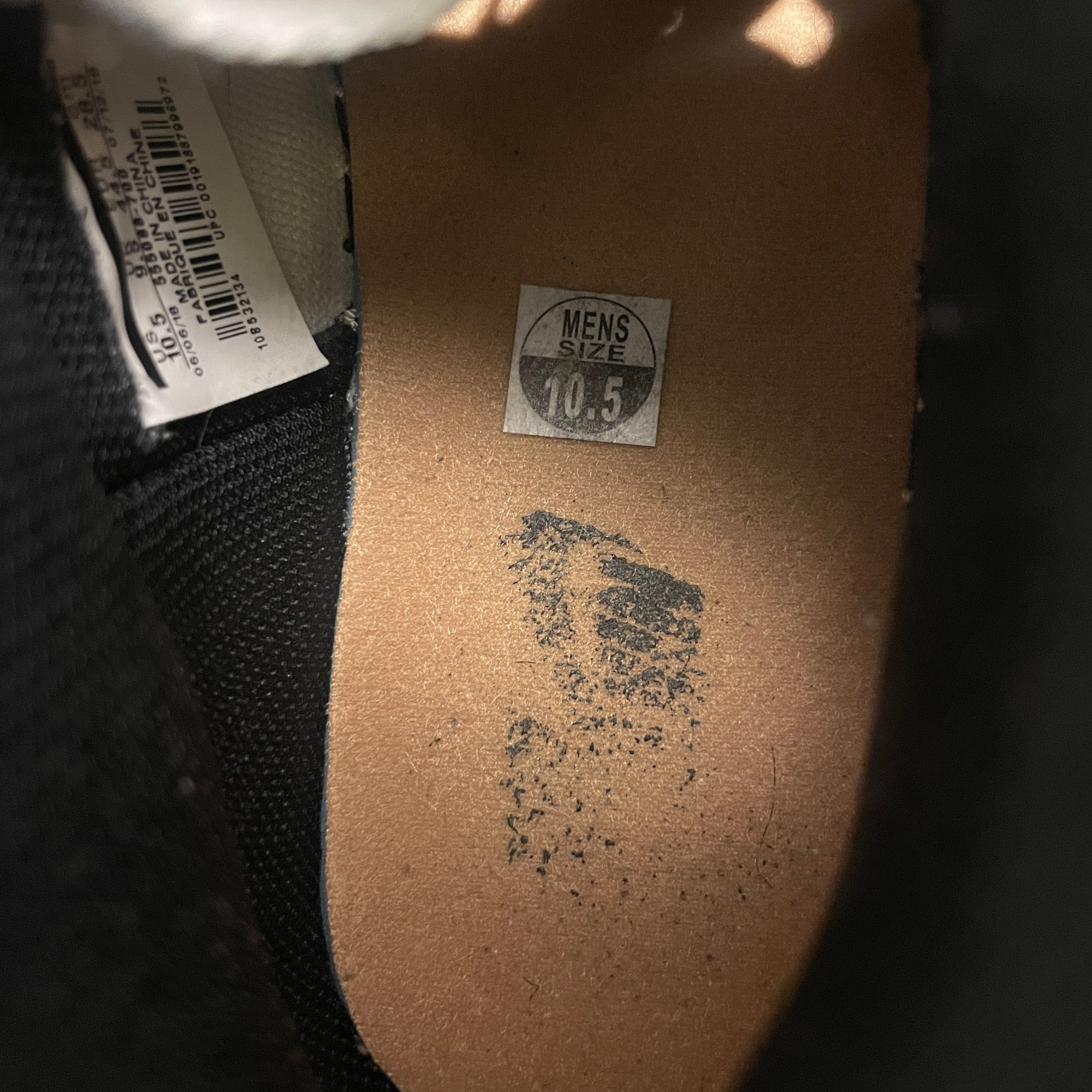 NIKE/Hi-Sneakers/US 10.5/Cotton/CML/jordan 1 view 3