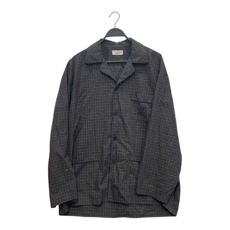 BALENCIAGA/LS Shirt/36/Cotton/GRN/Plaid/HOTELS AND RESORTS