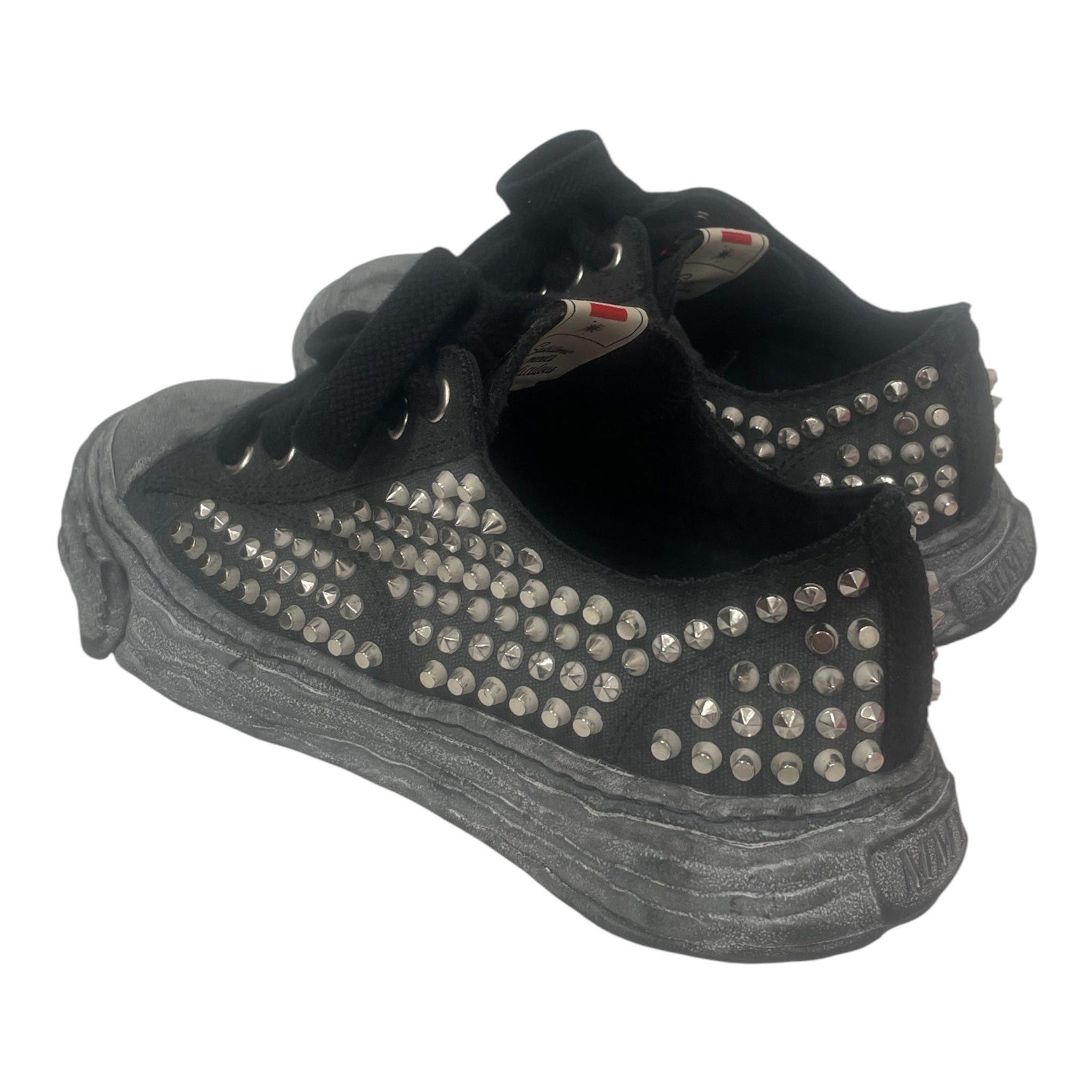 MIHARA YASUHIRO/Low-Sneakers/EU 44/Cotton/BLK/A16FW736 view 2