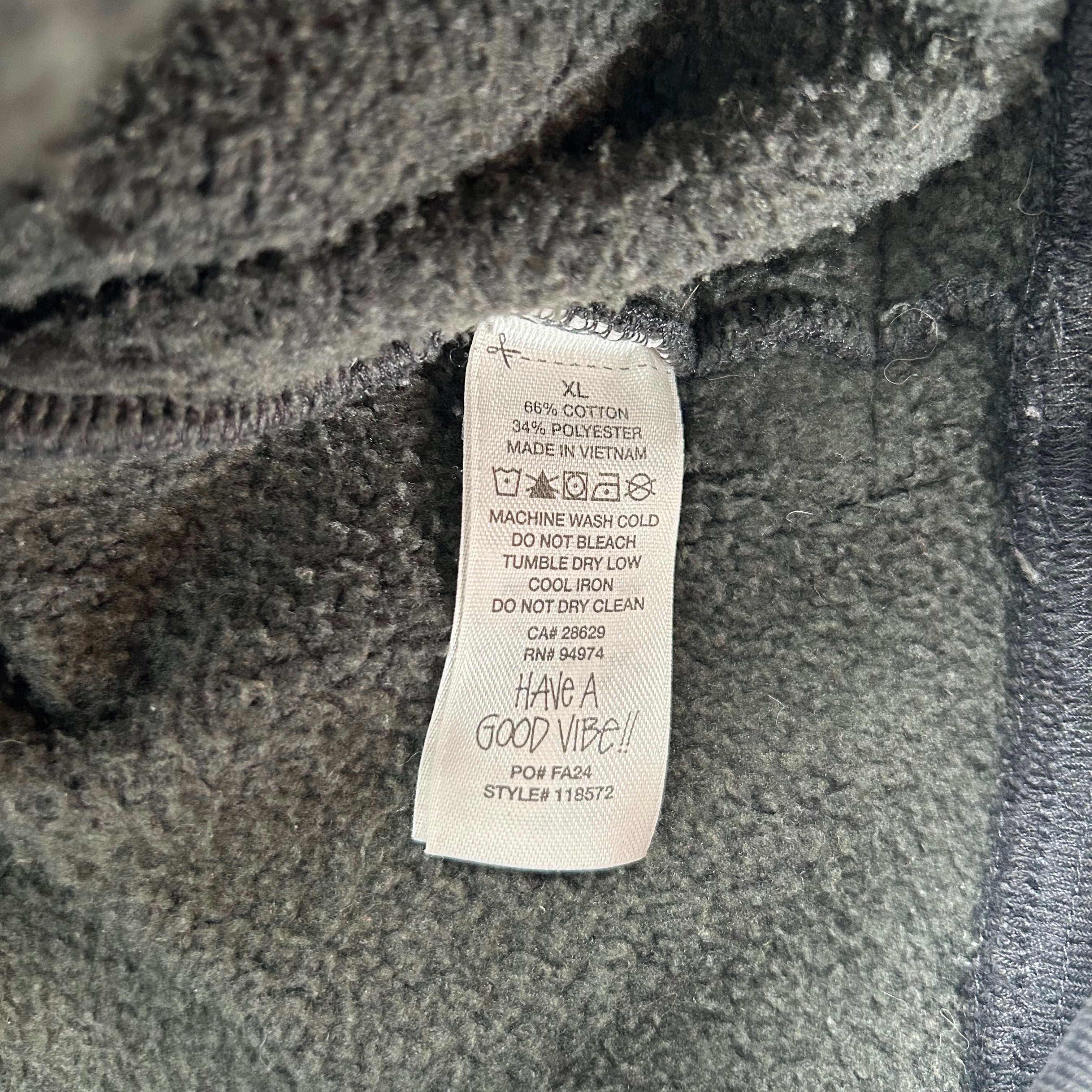 STUSSY/Hoodie/XL/Cotton/BLK/WORKWEAR PATCH view 4