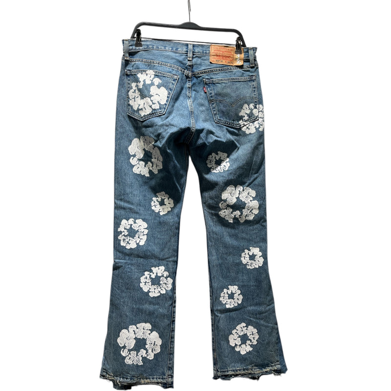 DENIM TEARS/Straight Pants/32/Denim/BLU/501&