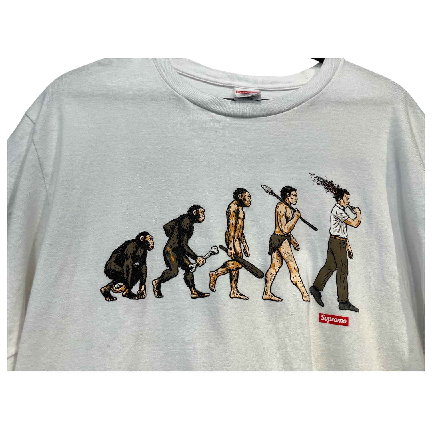 Supreme/T-Shirt/L/Cotton/WHT/ss26 evolution view 2