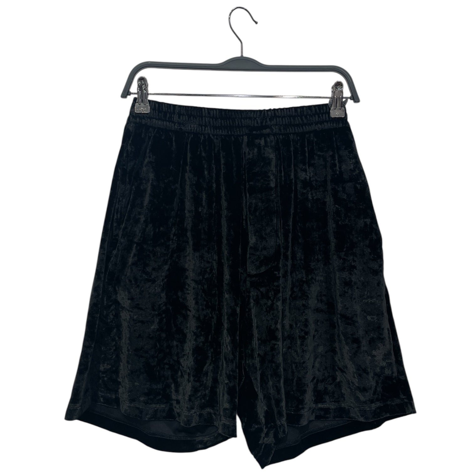 BALENCIAGA/Shorts/XXS/Velour/BLK/VELOUR SHORT WITH TAGS view 1