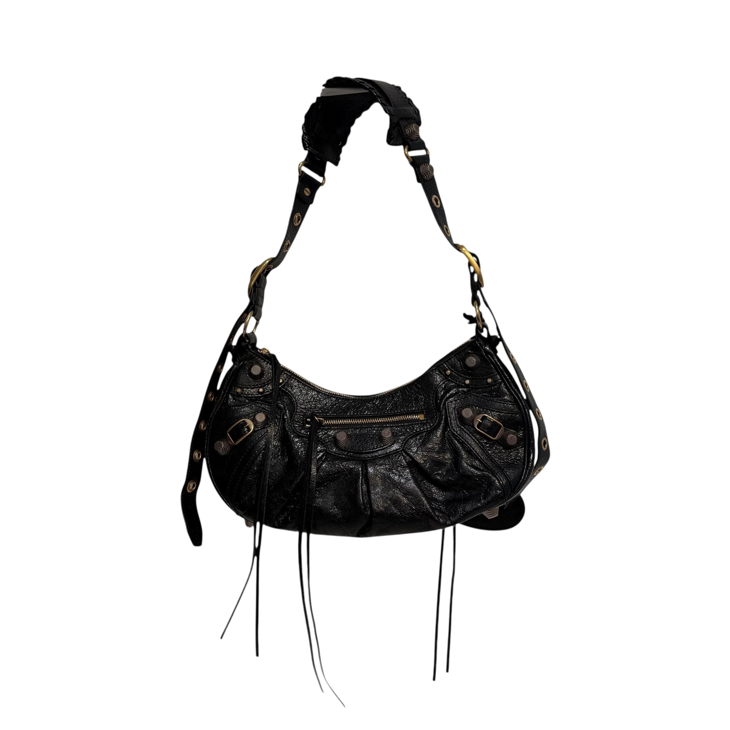 BALENCIAGA/Bag/Monogram/Leather/BLK/City Bag view 1