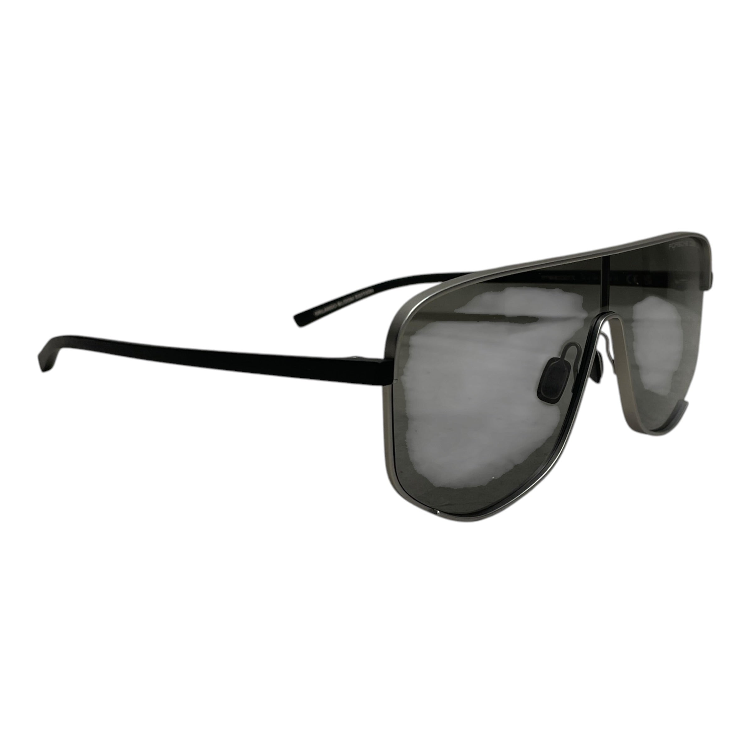 Porsche Design/Sunglasses/Titanium/SLV/M's/PORSCHE DES SHEILD SUNGLASSES view 2