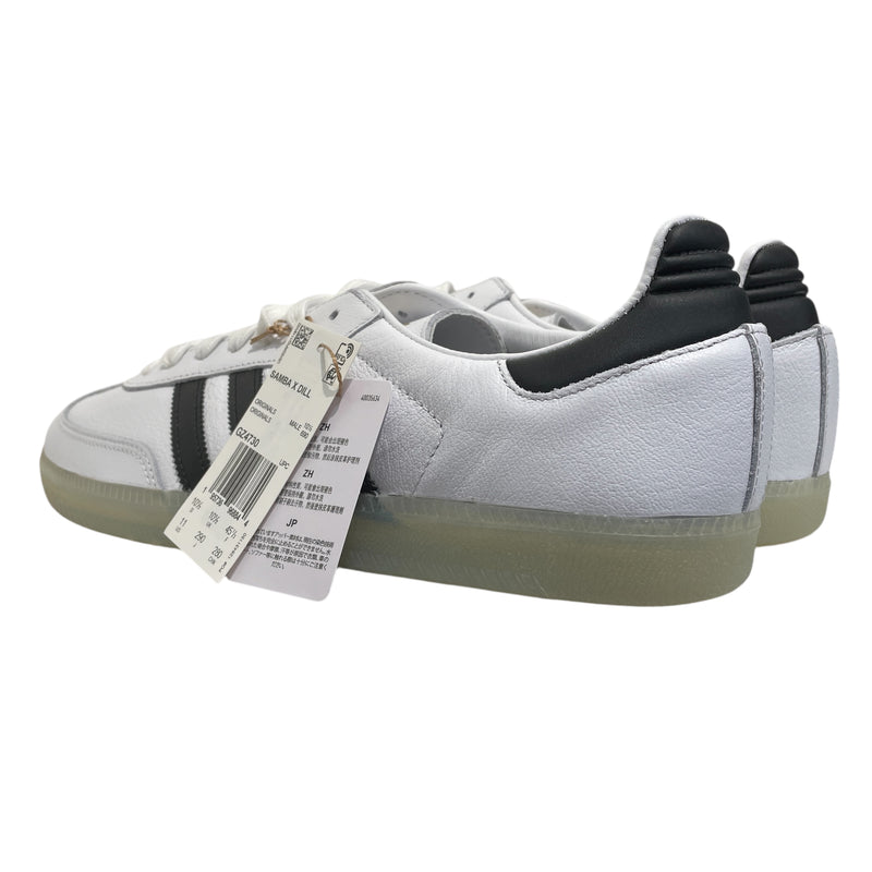 adidas/JASON DILL X SAMBA/Low-Sneakers/US 11/Stripe/Leather/WHT/GZ4730