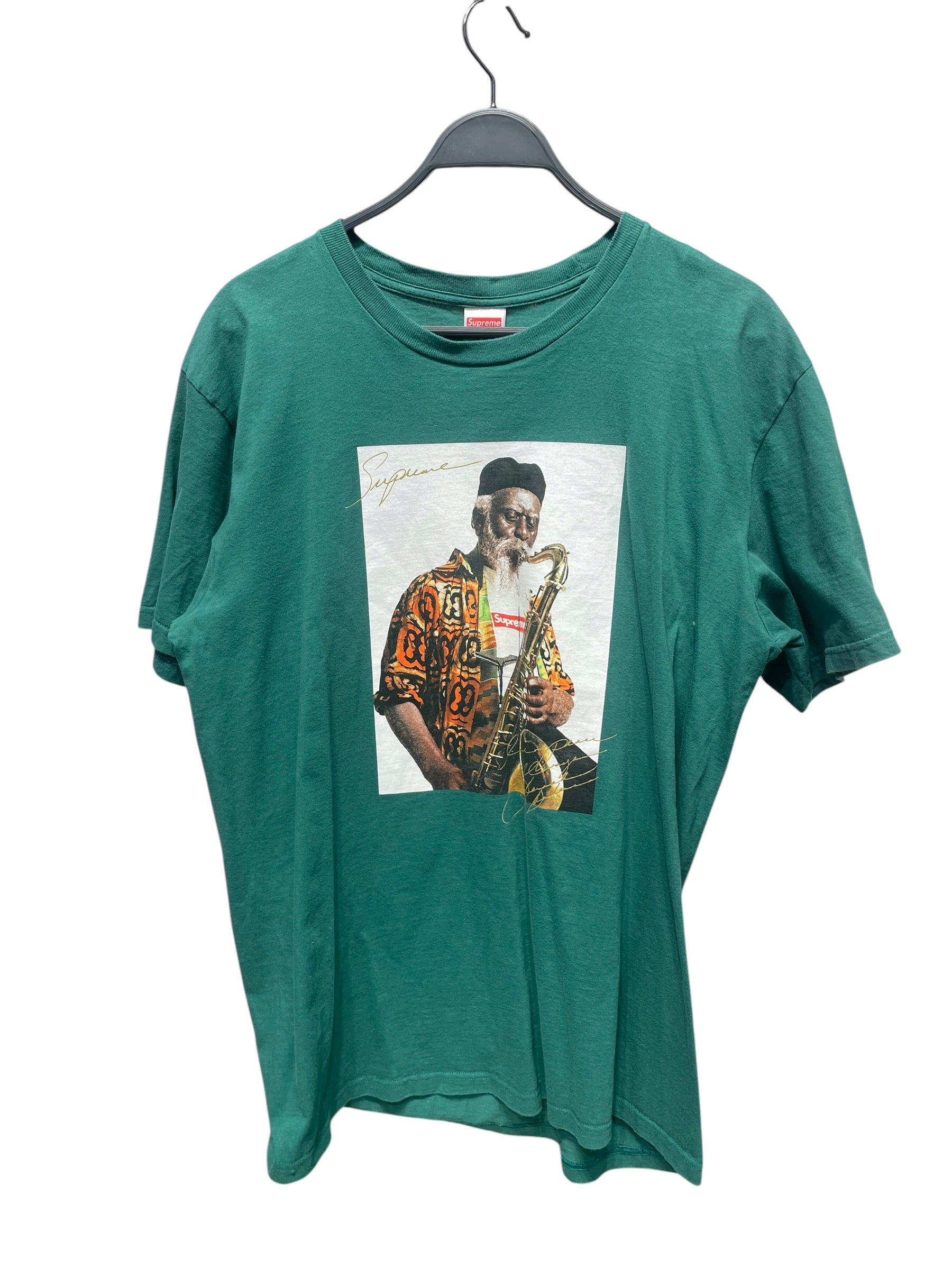 Supreme/T-Shirt/L/Cotton/GRN/Graphic/pharoah sanders tee view 1