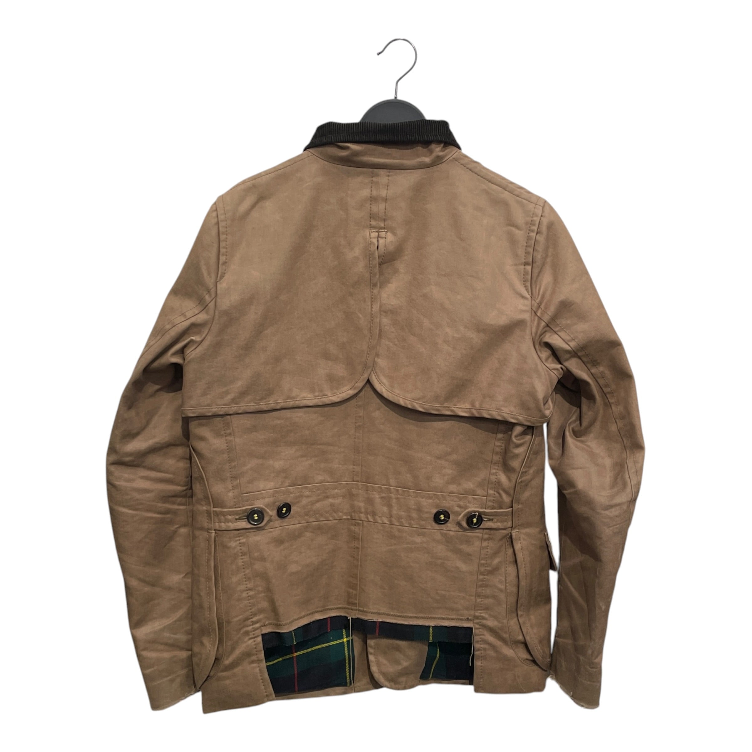 DSQUARED2/Denim Jkt/50/Cotton/CML/FLANNEL LINED RED ZIPPERS view 2