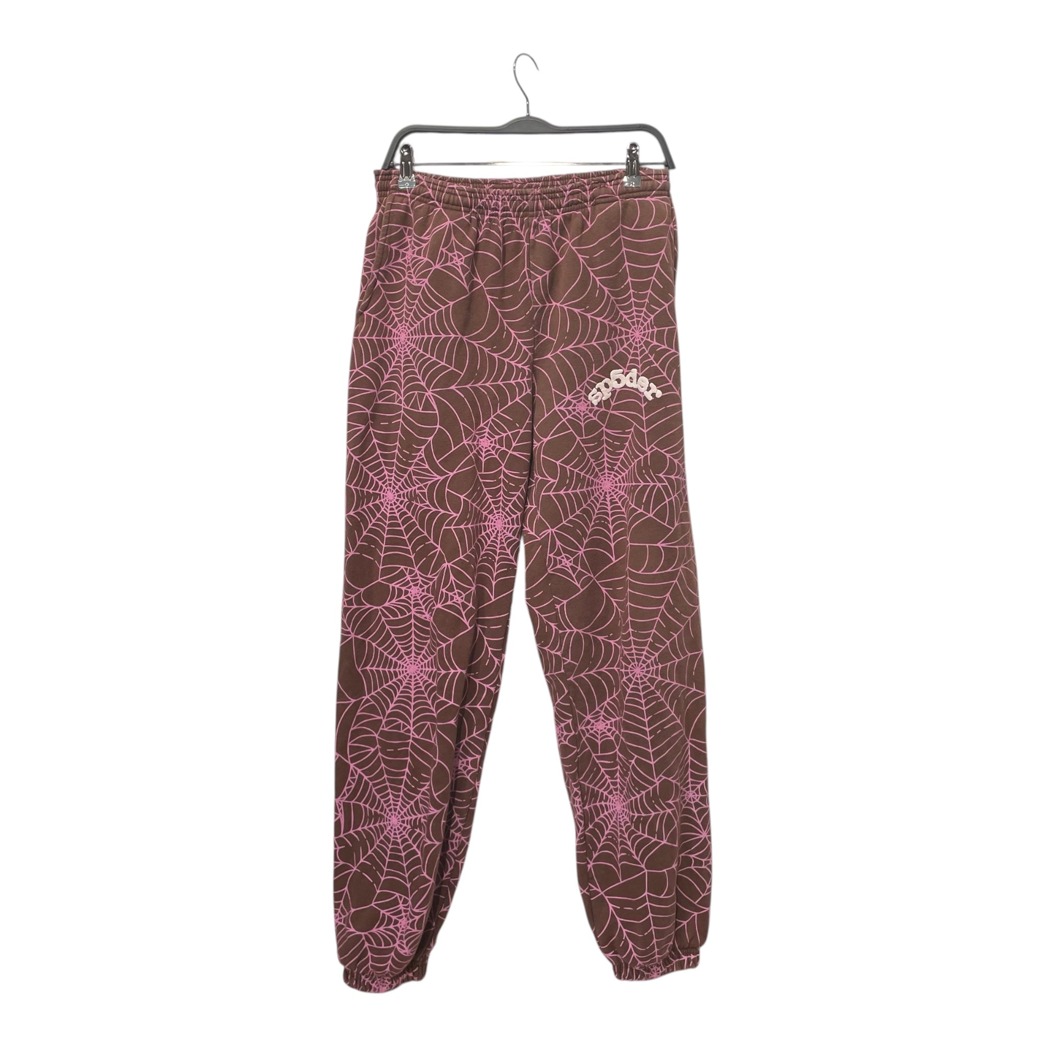 sp5der/Pants/M/Cotton/BRW/sp5der aop sweatpants view 1