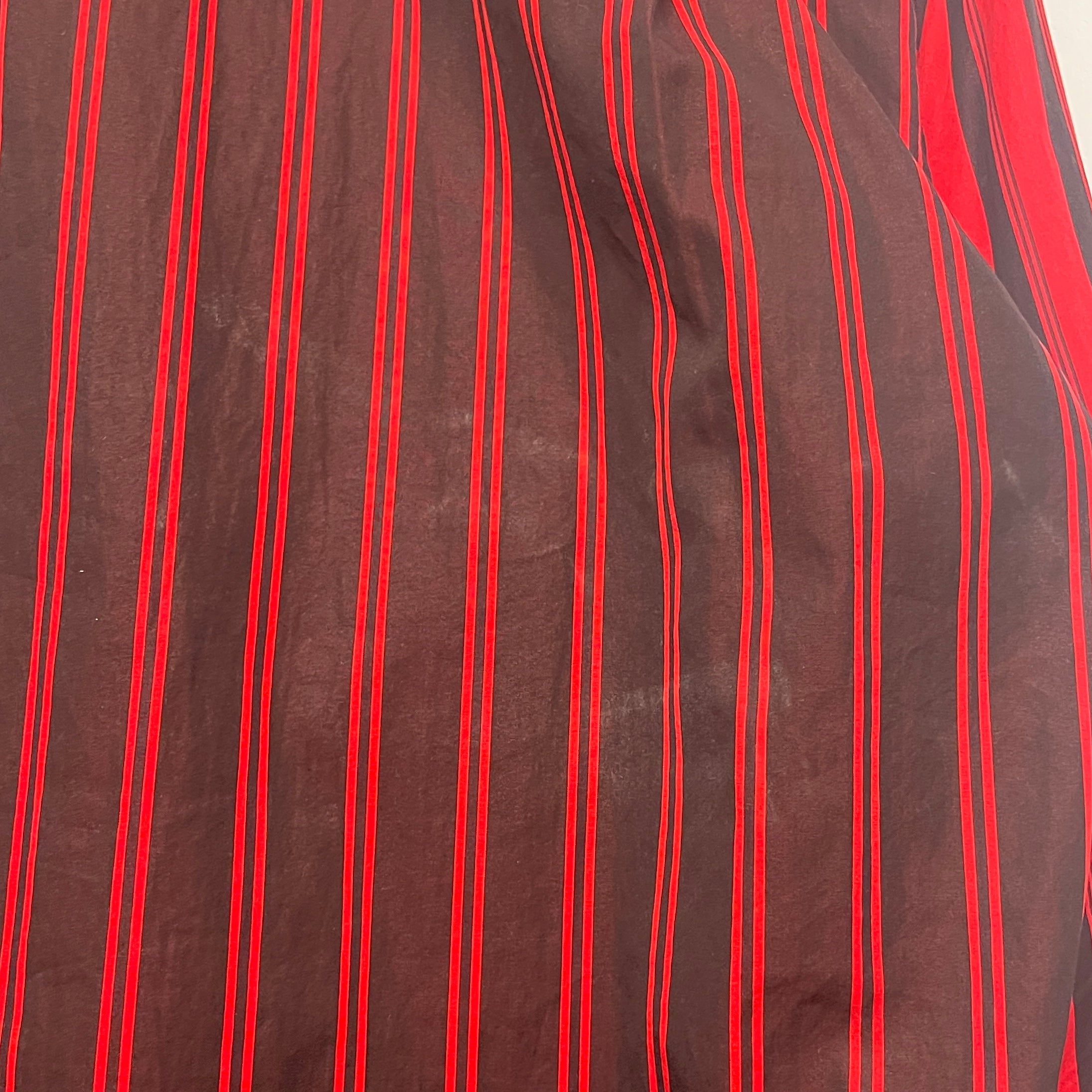COMME des GARCONS SHIRT/LS Shirt/L/Cotton/RED/Stripe/DOUBLE ARM STRIPE BUTTONDOWN view 6