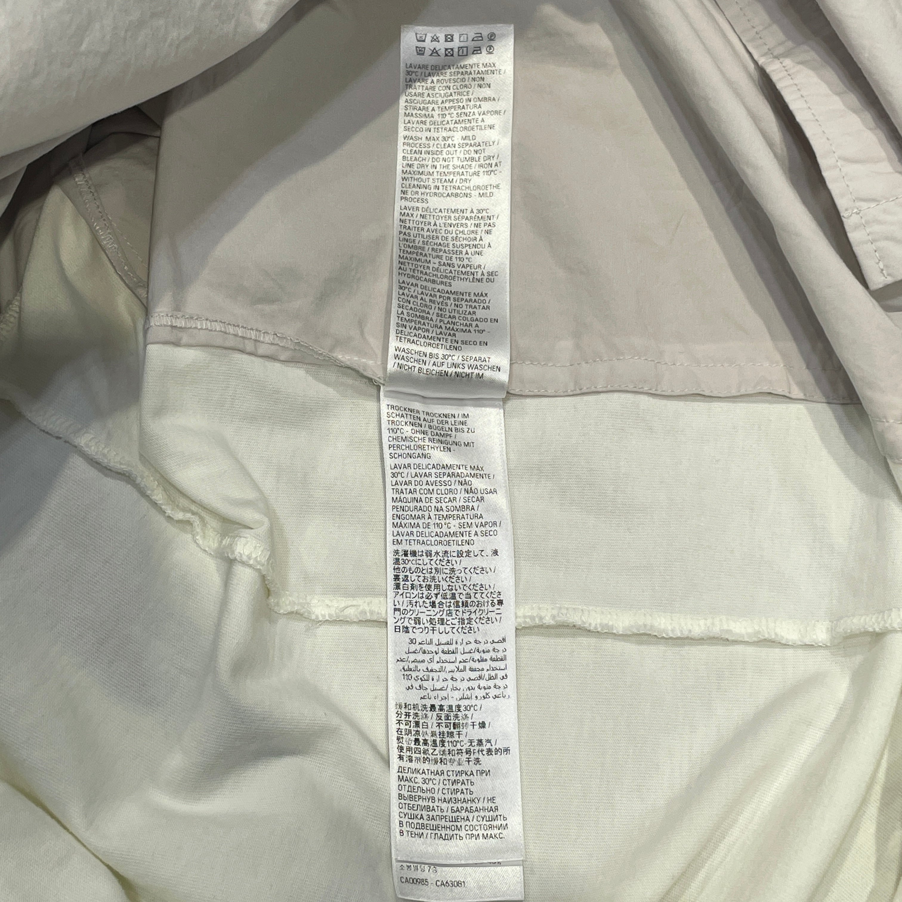 BALENCIAGA/SL Dress/2/Graphic/Cotton/WHT/Maxi Length/3B Sports Icon SL Dress view 6