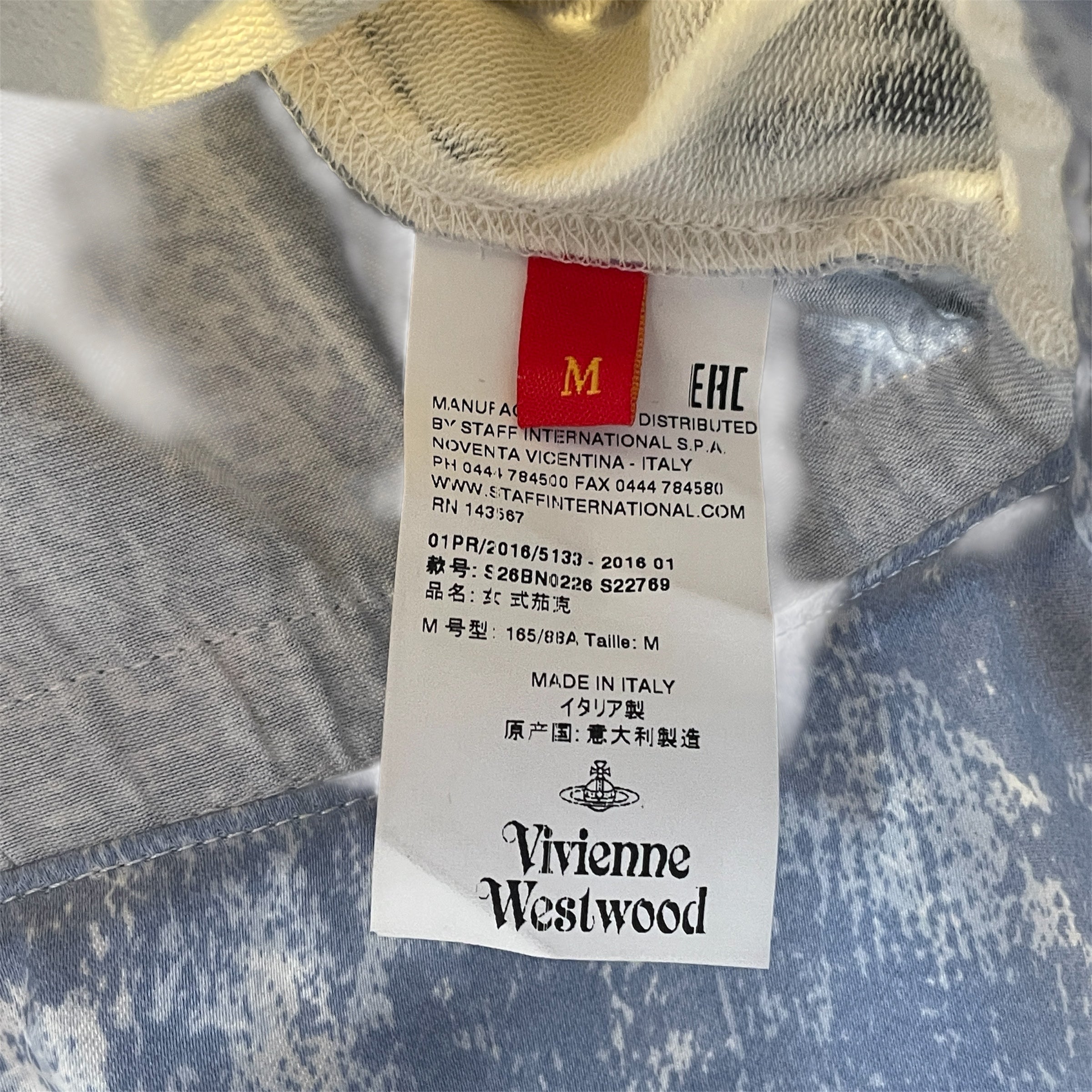 Vivienne Westwood/Jacket/M/Cotton/GRY/SS2016 view 3