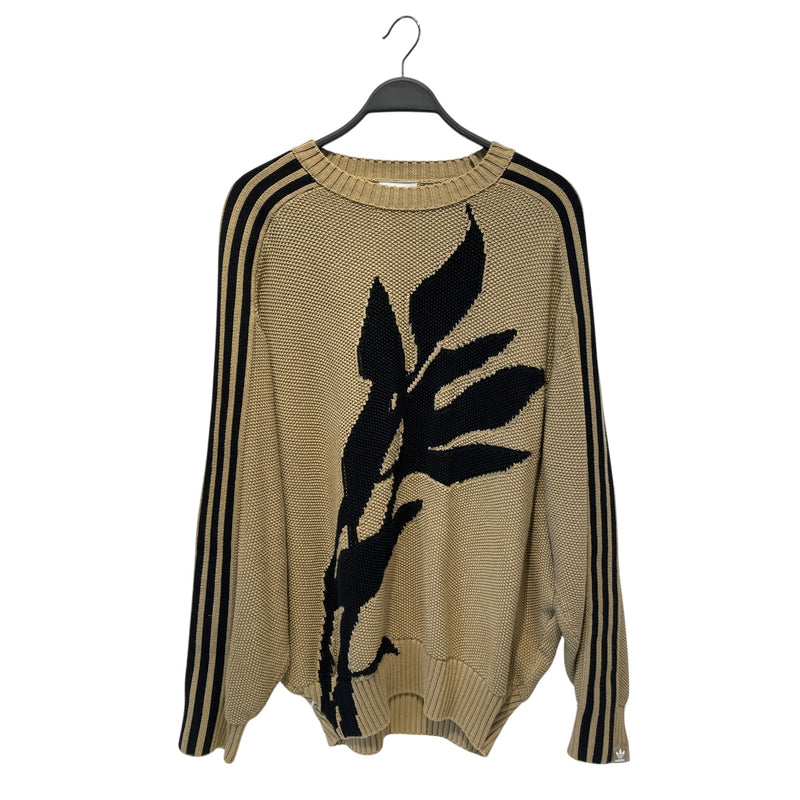 SONG FOR THE MUTE/adidas/Sweater/M/Graphic/Cotton/BEG/Oversize/